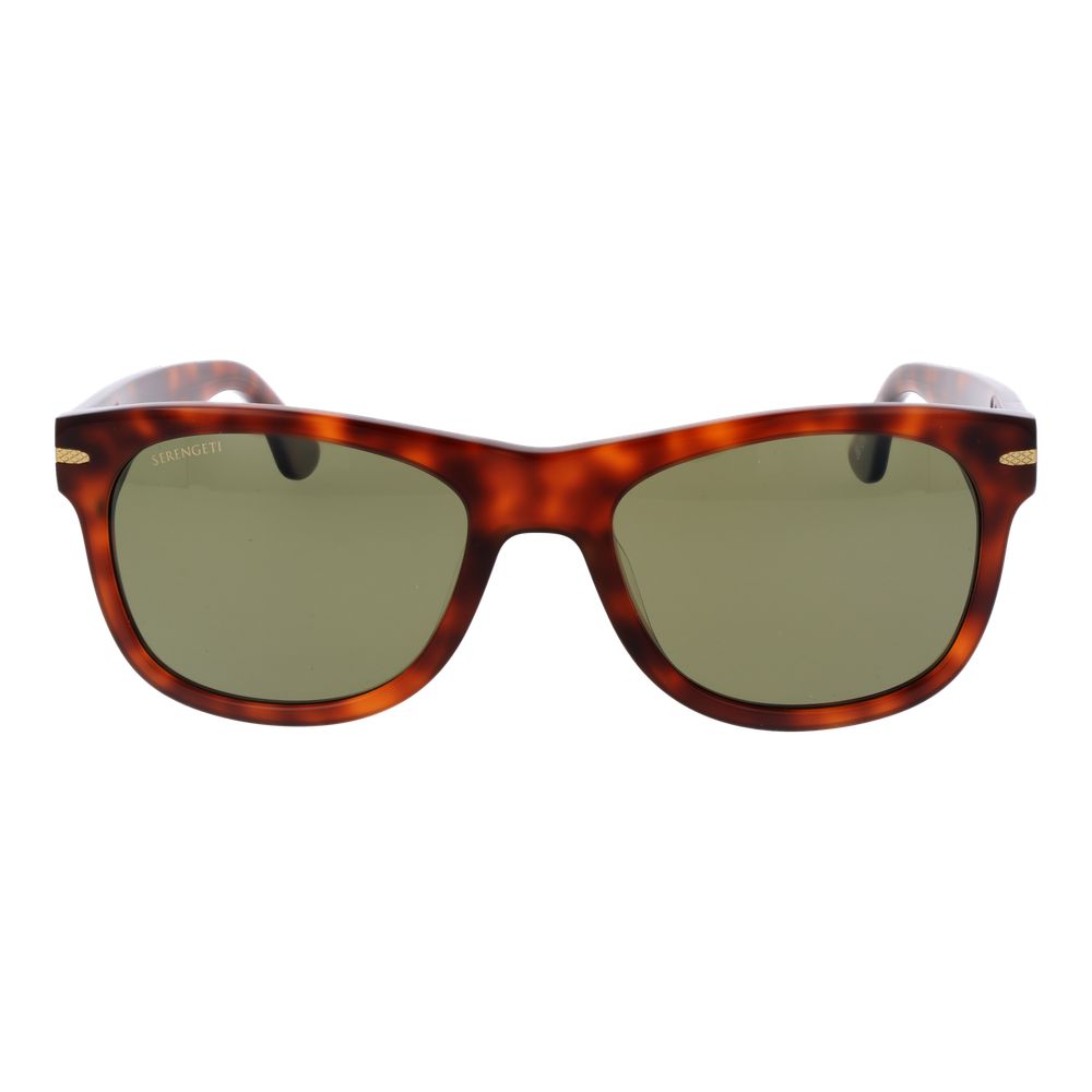 Serengeti Brown Plastic Sunglasses - Luxe Nova