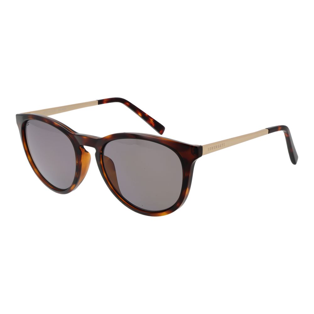 Serengeti Brown Plastic Sunglasses - Luxe Nova