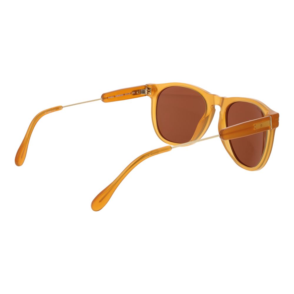 Serengeti Orange Plastic Sunglasses - Luxe Nova