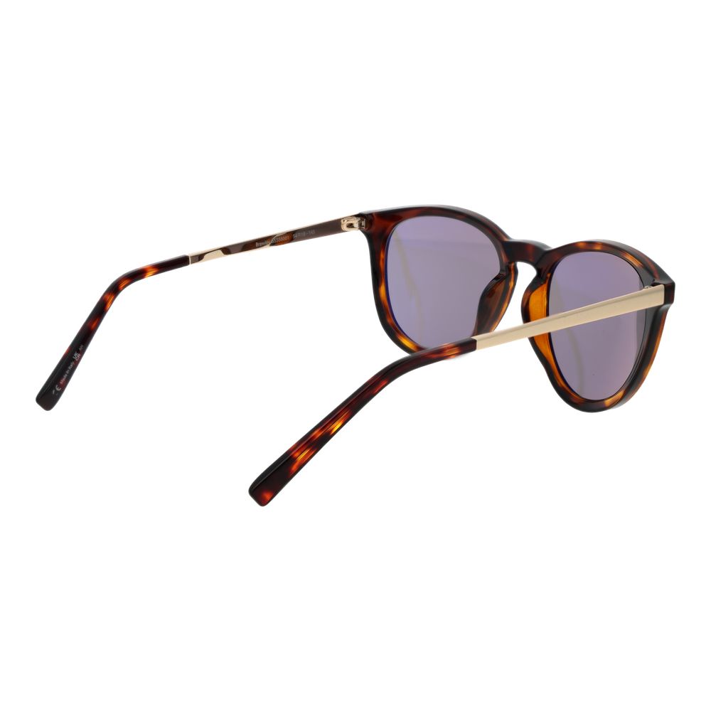 Serengeti Brown Plastic Sunglasses - Luxe Nova