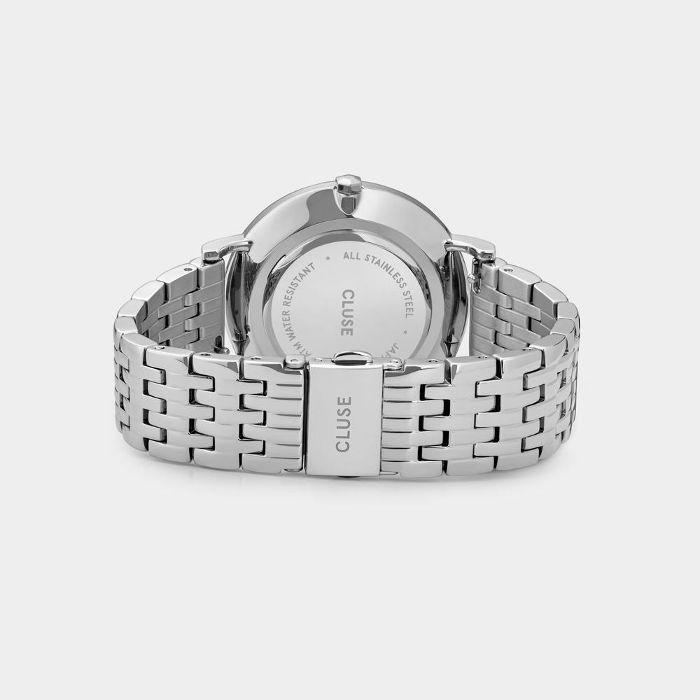 Cluse Silver Stainless Steel Dress Watch - Luxe Nova