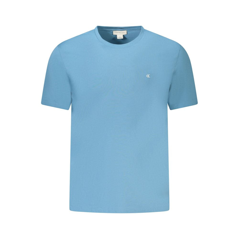 Calvin Klein Azzurro Cotton Men's T-Shirt - Luxe Nova