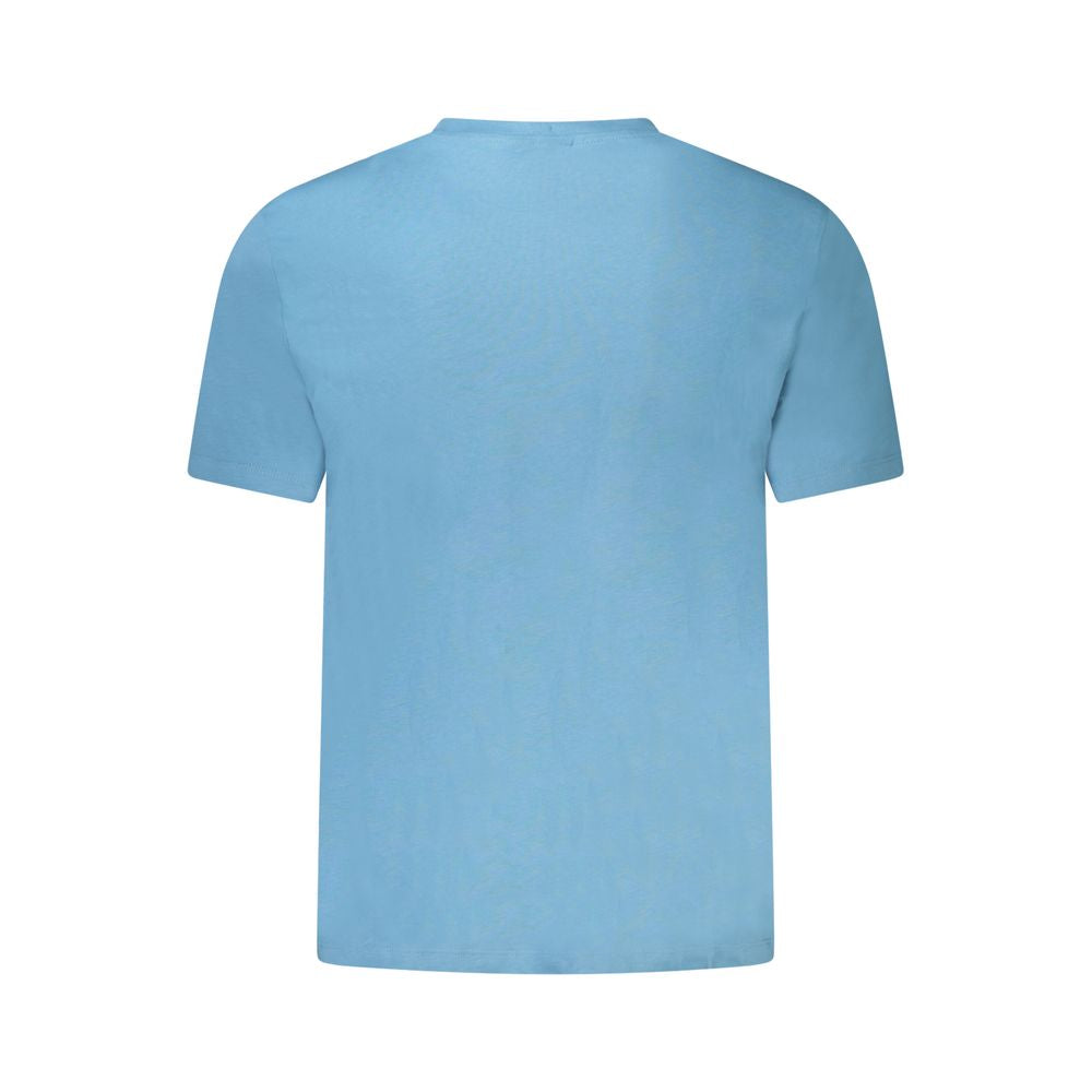 Calvin Klein Azzurro Cotton Men's T-Shirt - Luxe Nova
