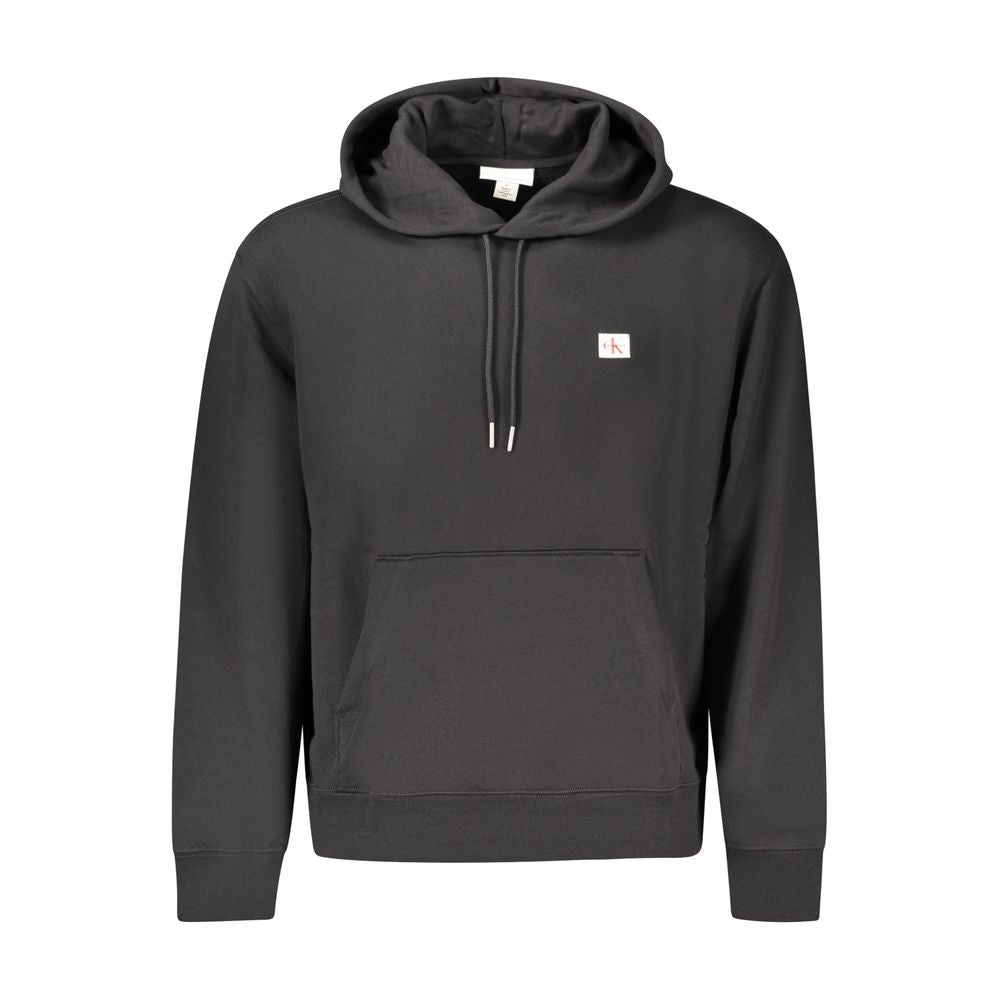 Calvin Klein Black Cotton Men's Sweatshirt - Luxe Nova