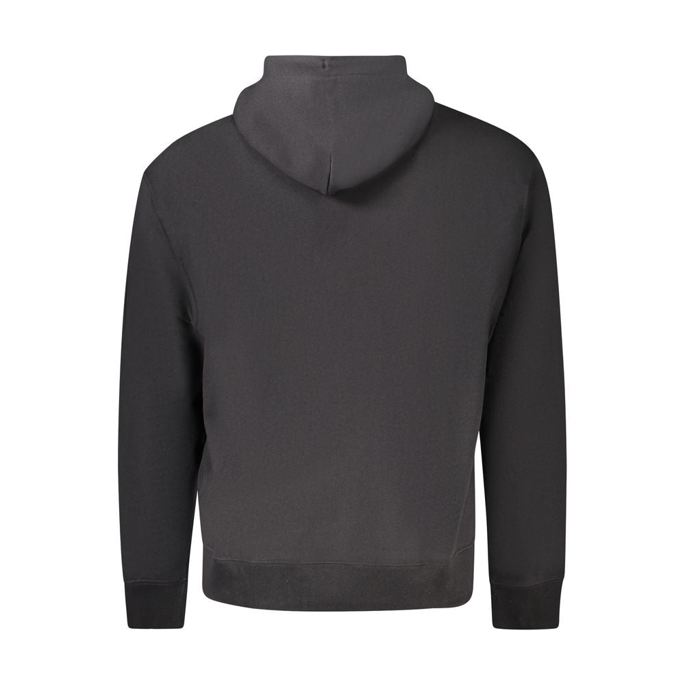 Calvin Klein Black Cotton Men's Sweatshirt - Luxe Nova