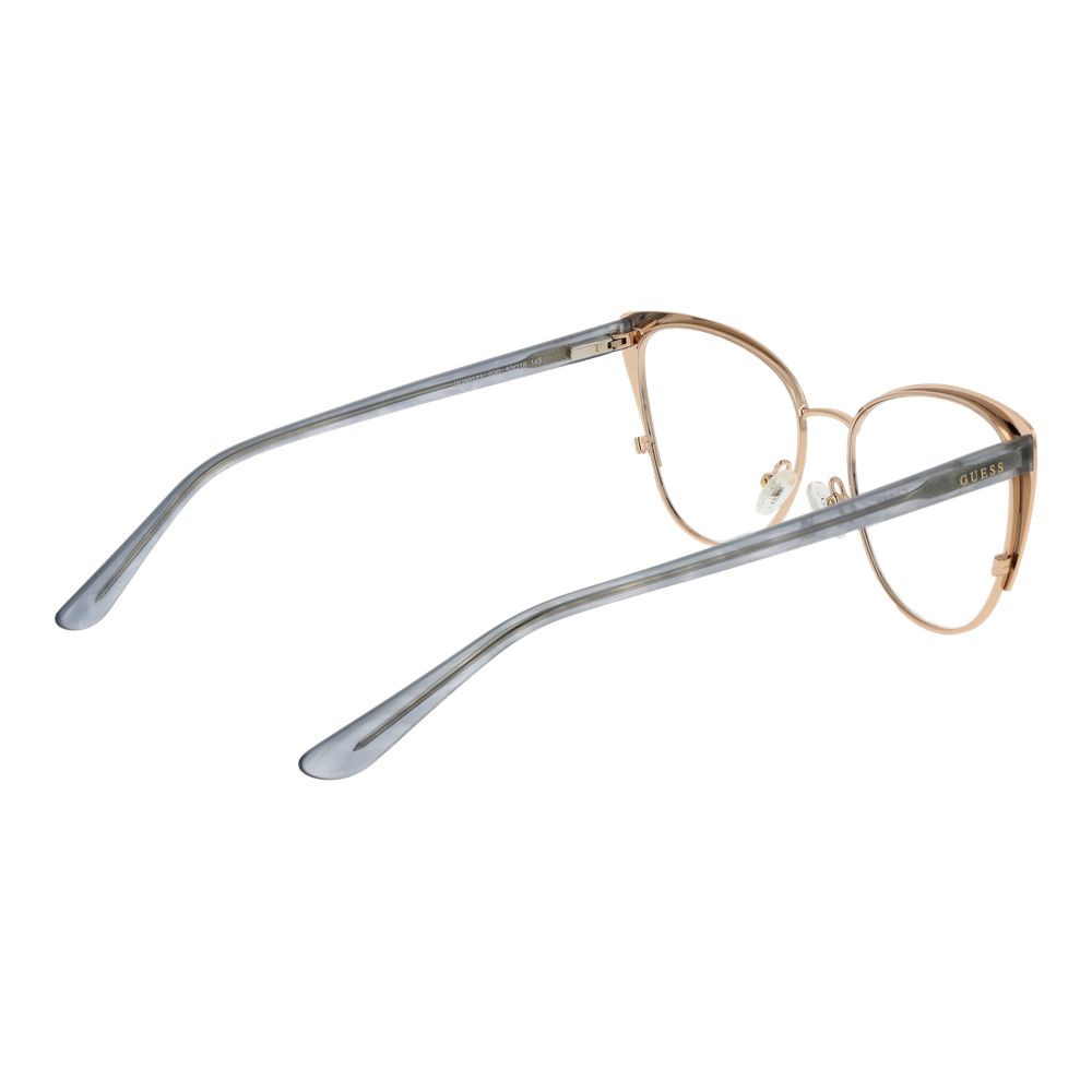Guess Gray Metal Glasses (Frames) - Luxe Nova