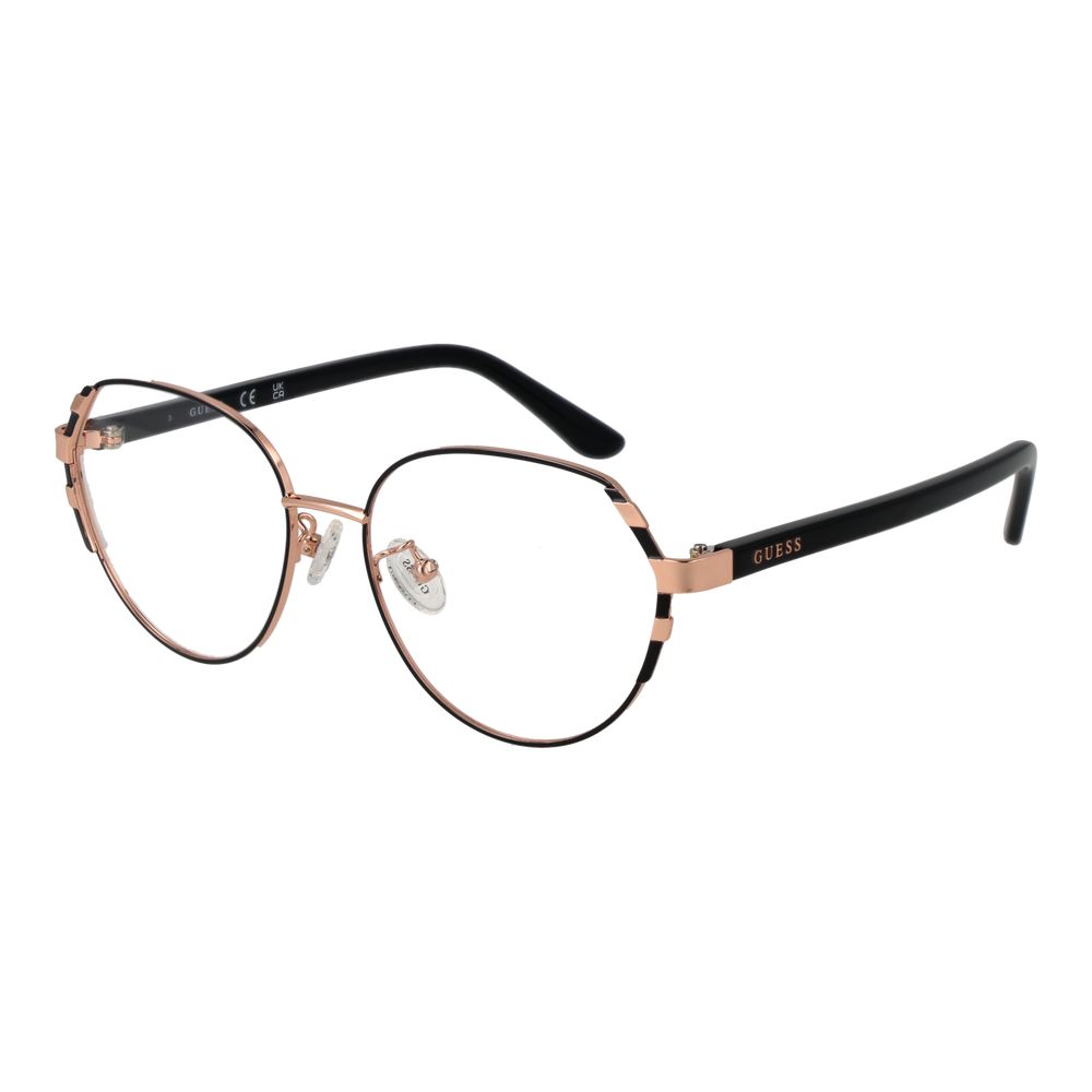 Guess Rose Gold Metal Glasses (Frames) - Luxe Nova