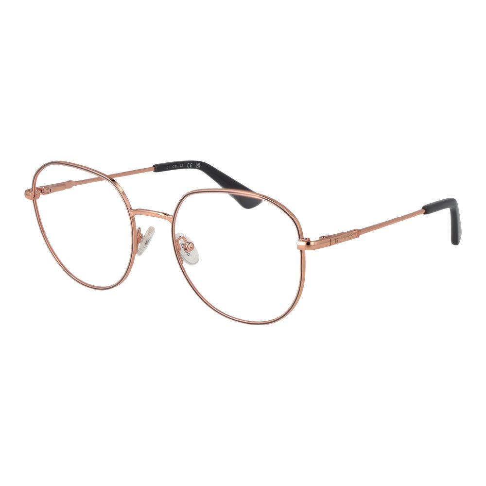 Guess Rose Gold Metal Glasses (Frames) - Luxe Nova
