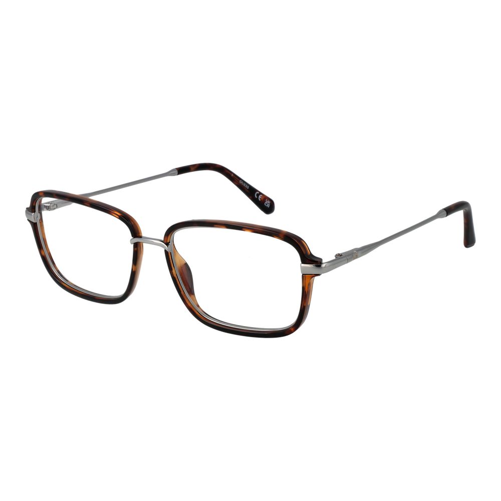 Guess Brown Stainless Steel Glasses (Frames) - Luxe Nova