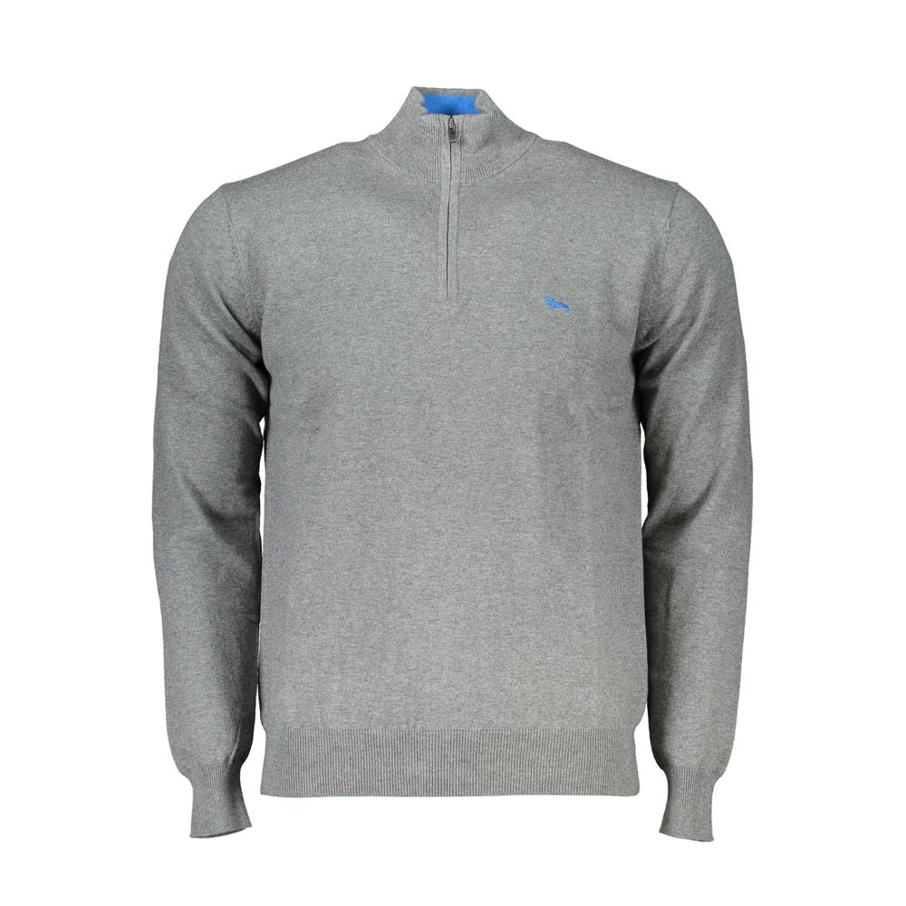 Harmont & Blaine Grigio Cotton Men Sweater