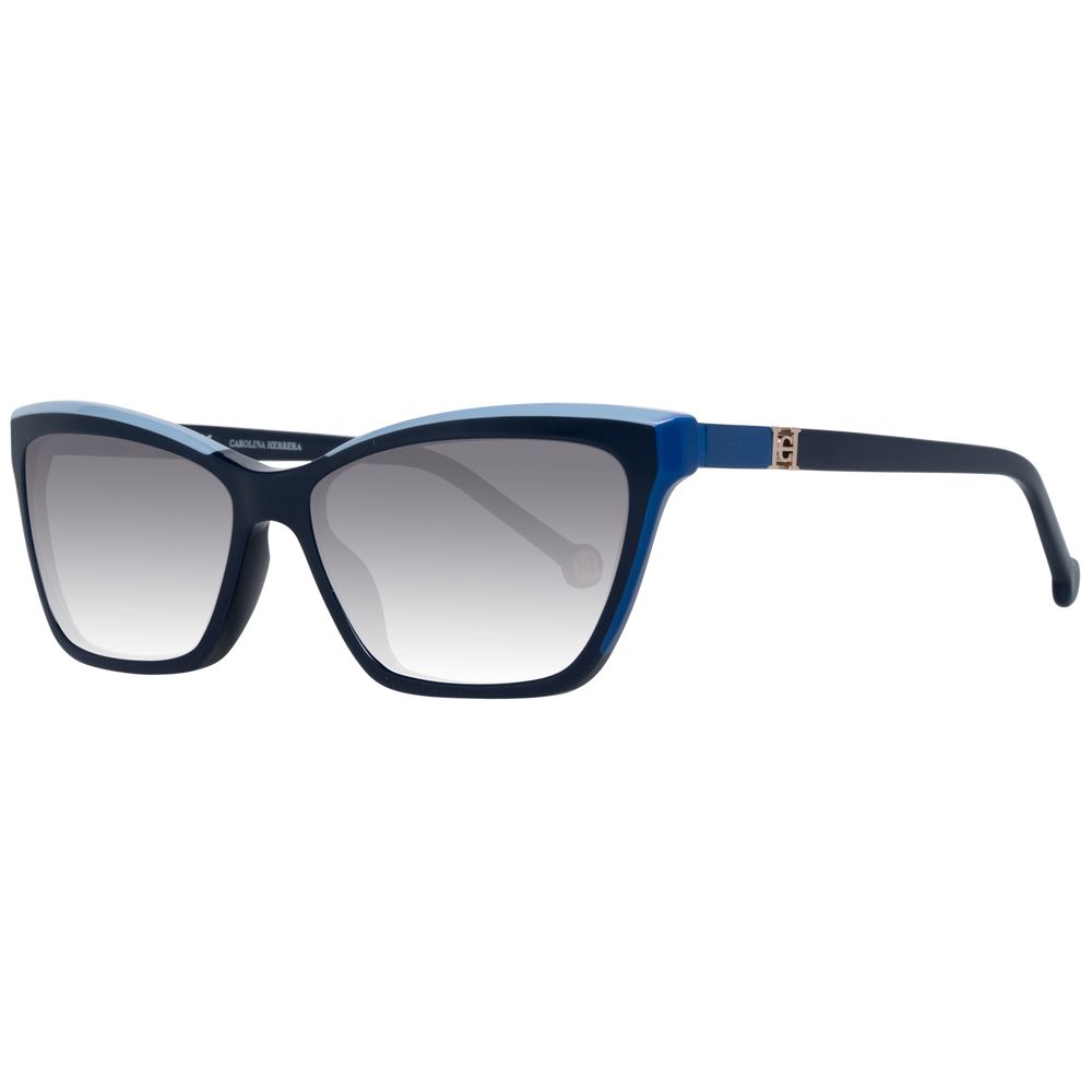 Carolina Herrera Blue Plastic Sunglasses - Luxe Nova