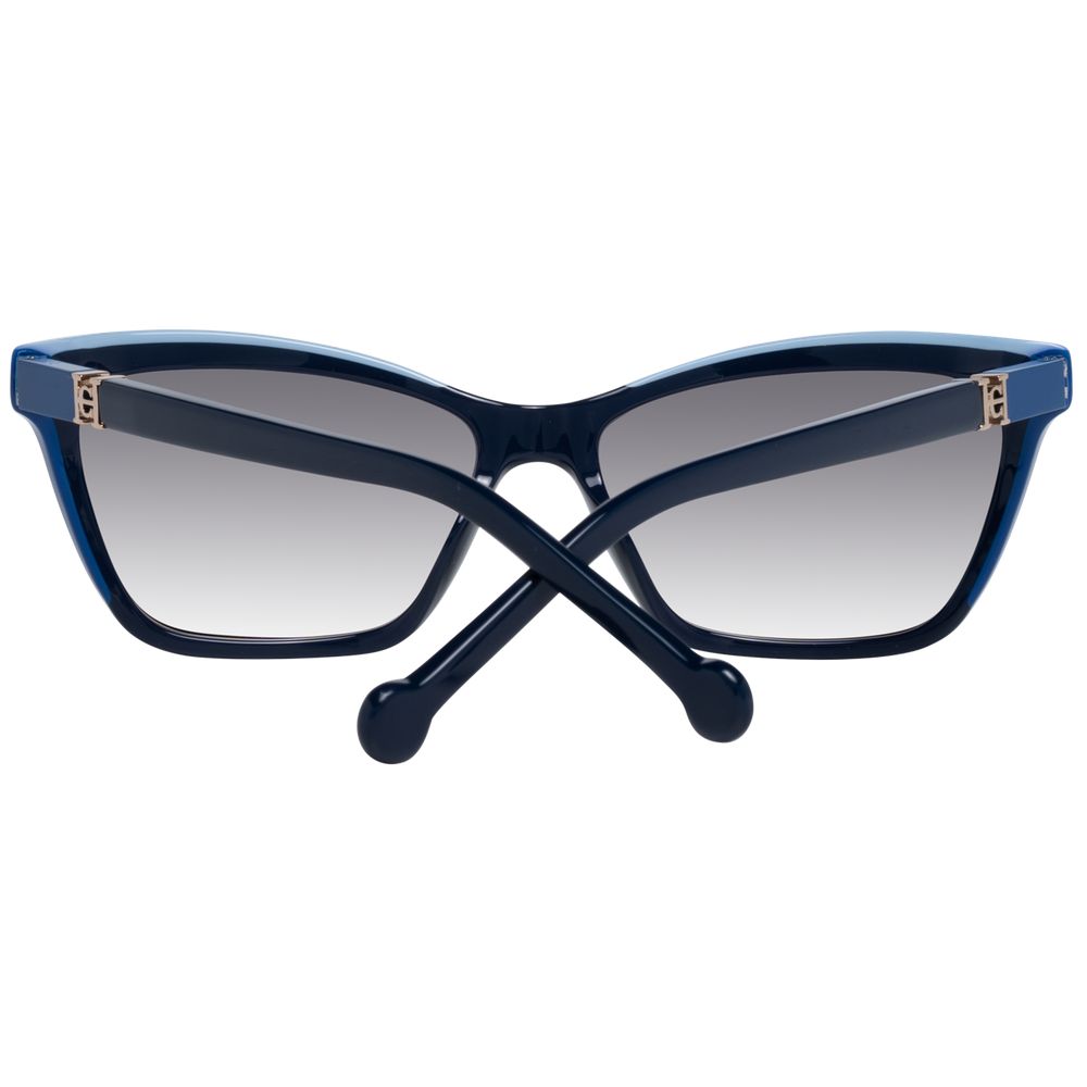 Carolina Herrera Blue Plastic Sunglasses - Luxe Nova