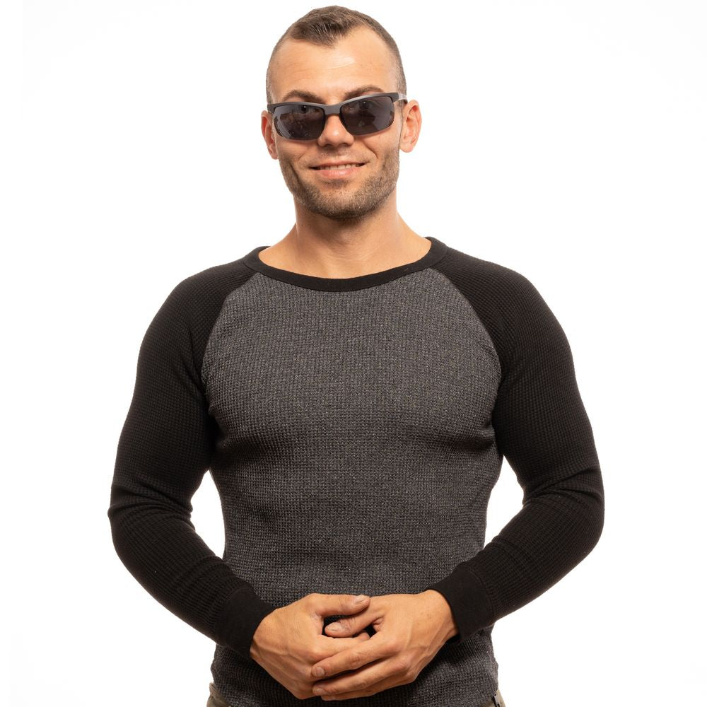 Fila Black Plastic Sunglasses - Luxe Nova