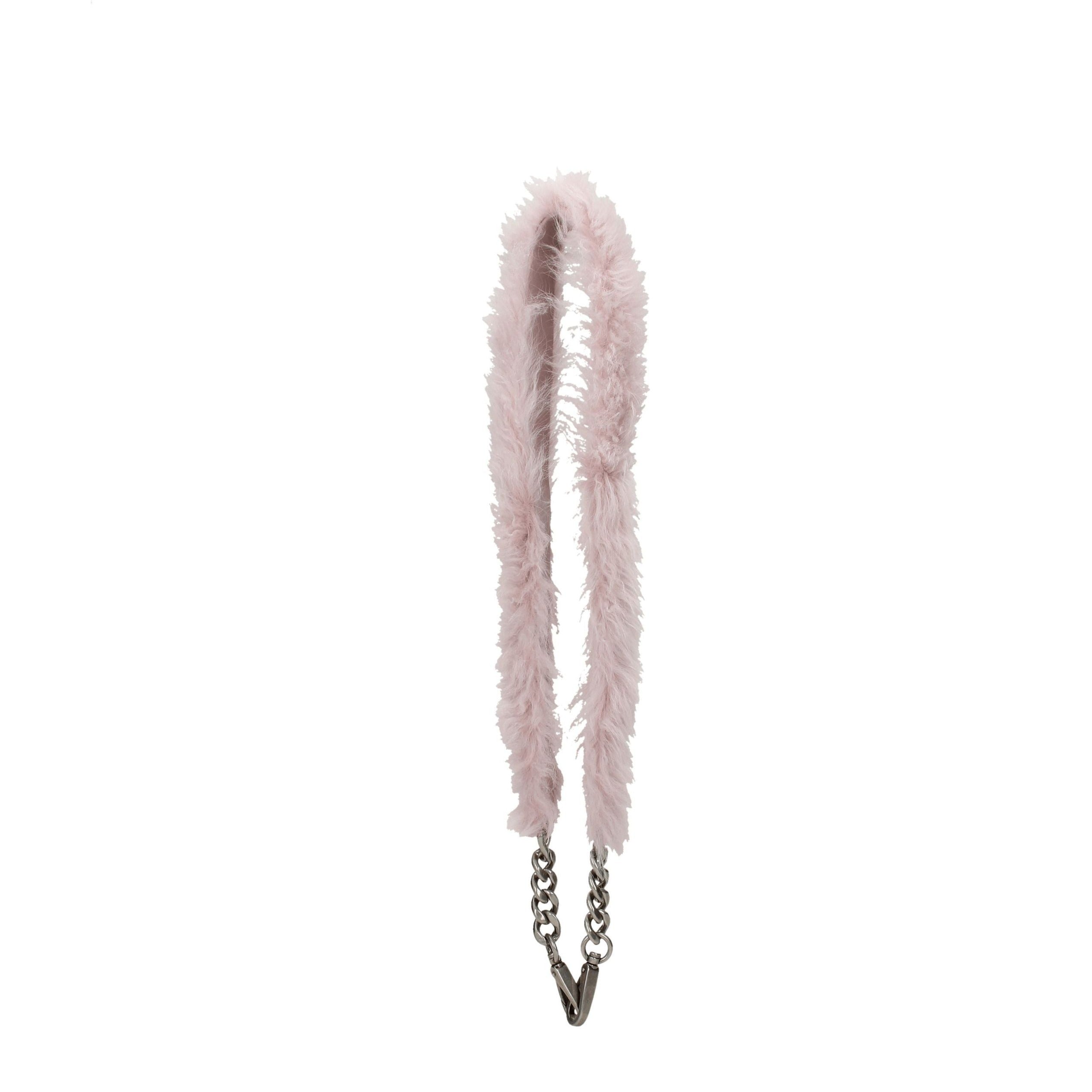 Miu Miu Pink Fur Shoulder Bag - Luxe Nova