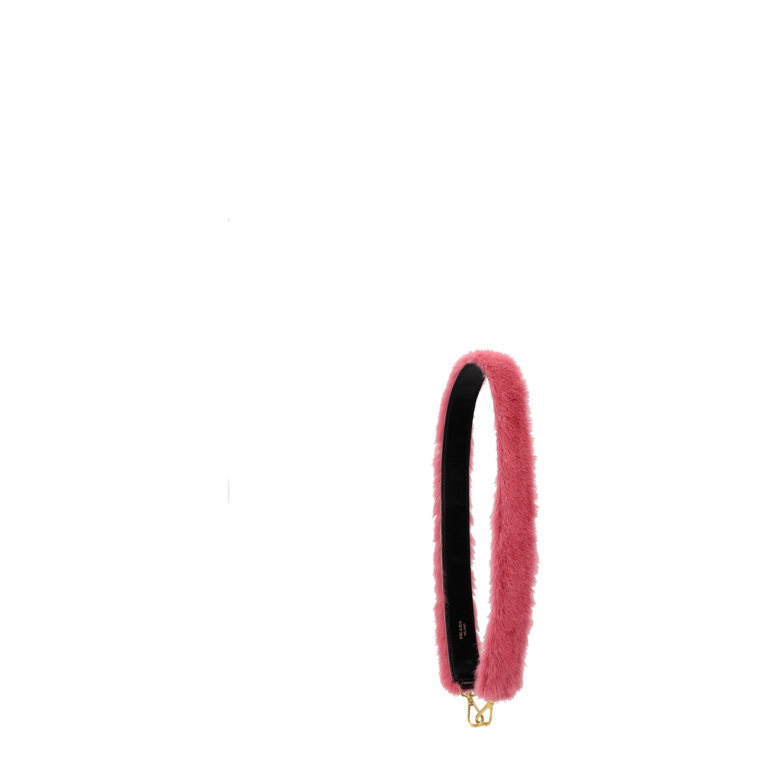 Prada Pink Fur Shoulder Bag - Luxe Nova