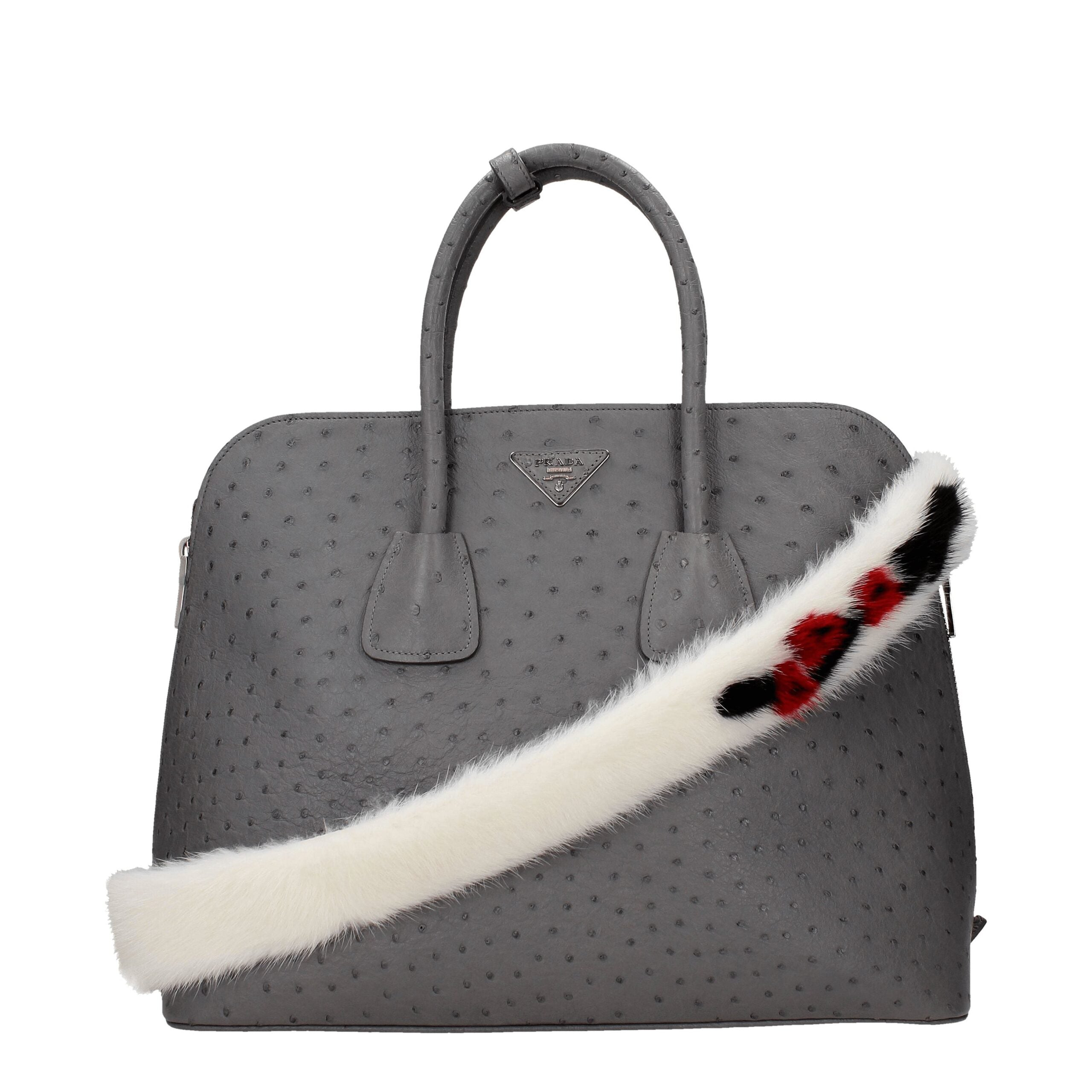 Prada White Leather Shoulder Bag - Luxe Nova