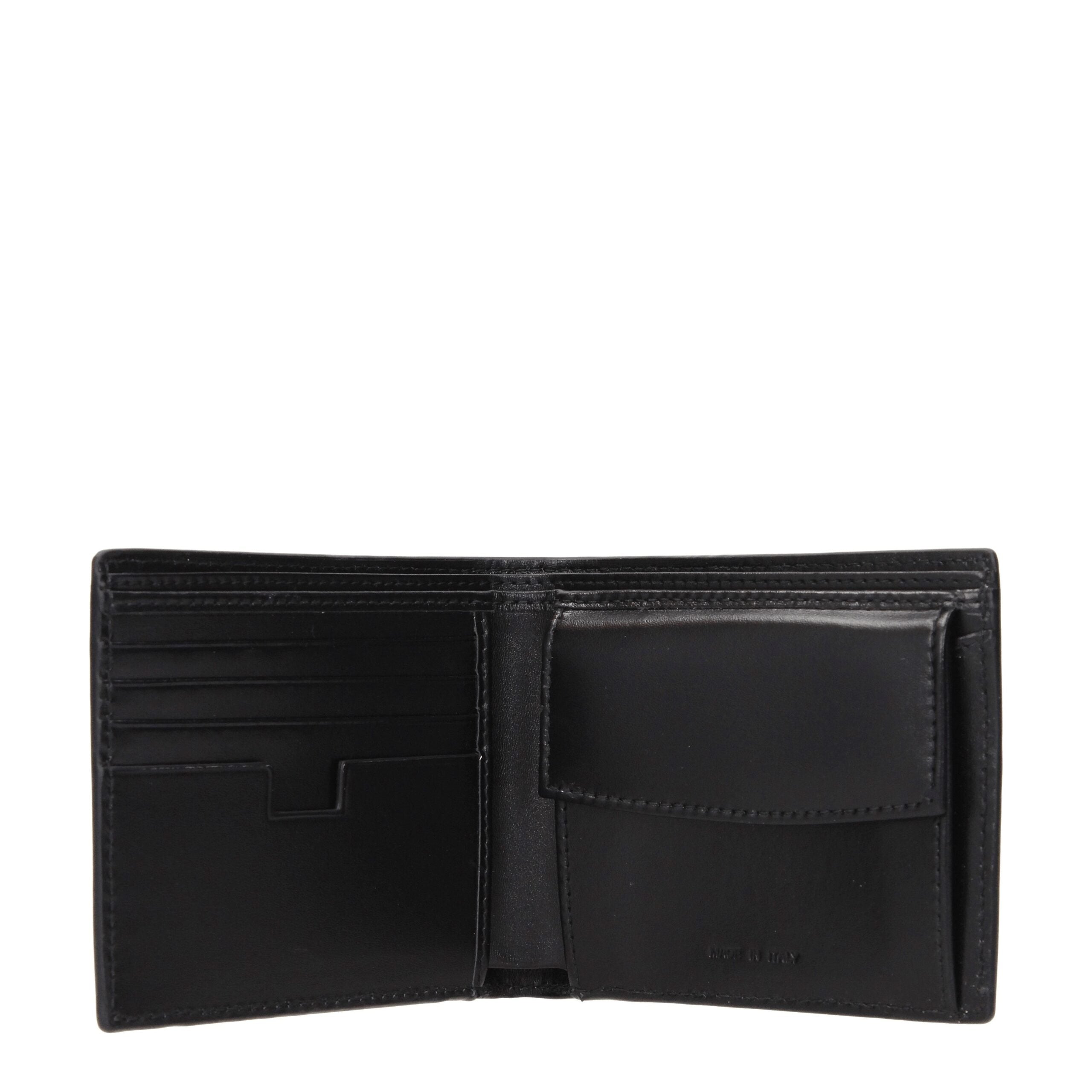 Testoni Black Leather Wallet - Luxe Nova