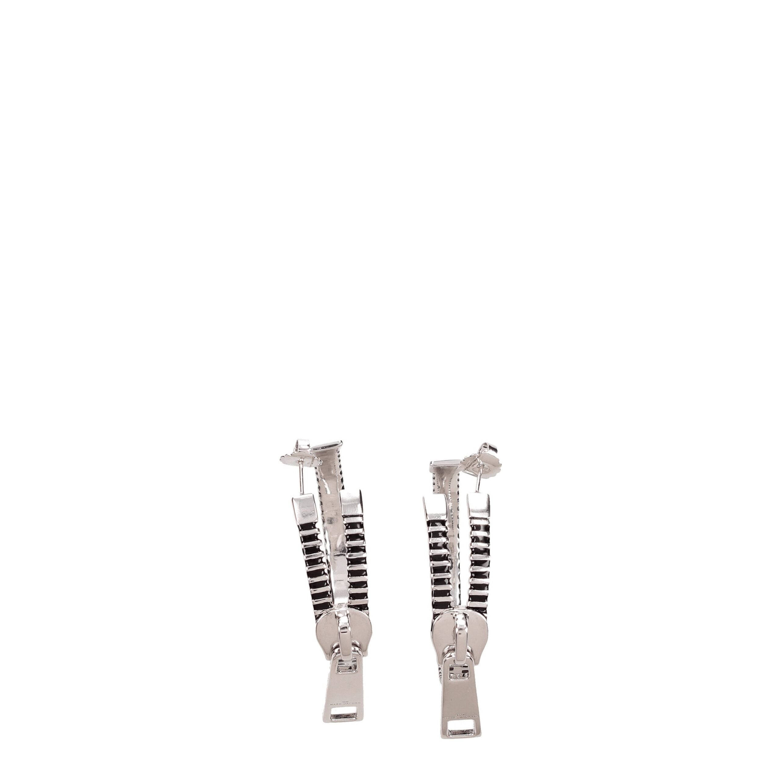 Marc Jacobs Gray Silver Earrings - Luxe Nova