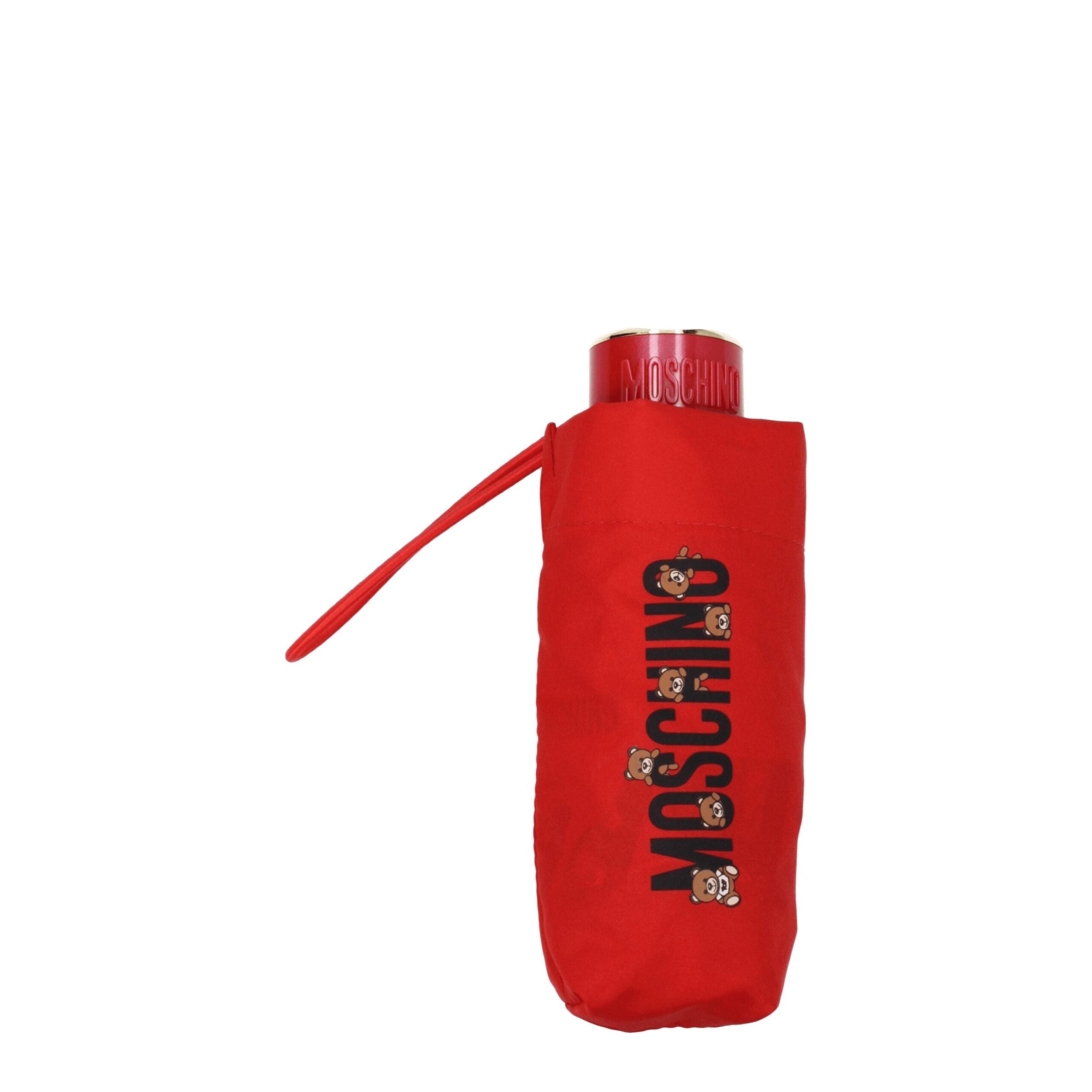 Moschino Red Polyester Umbrella - Luxe Nova