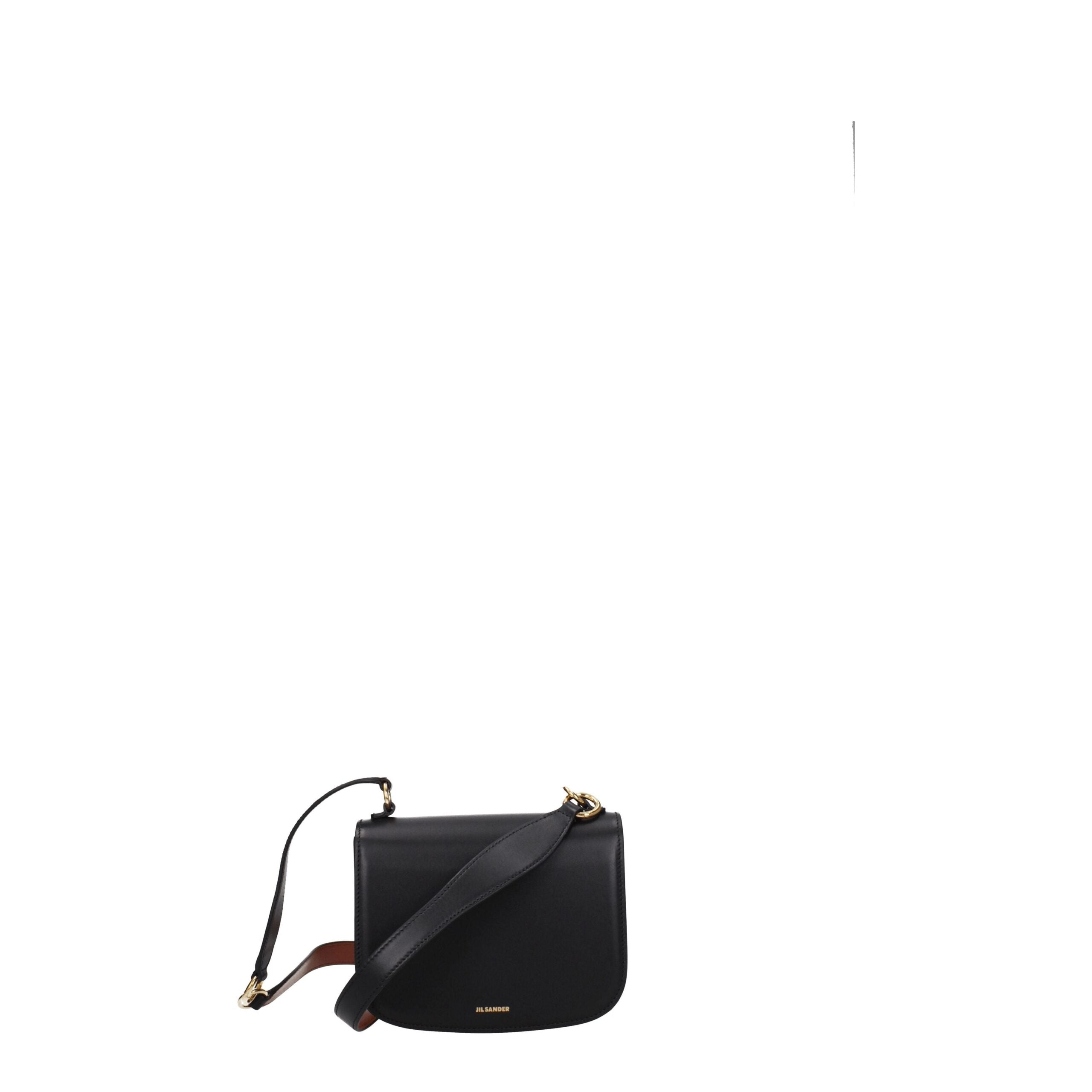 Jil Sander Black Leather Handbag - Luxe Nova