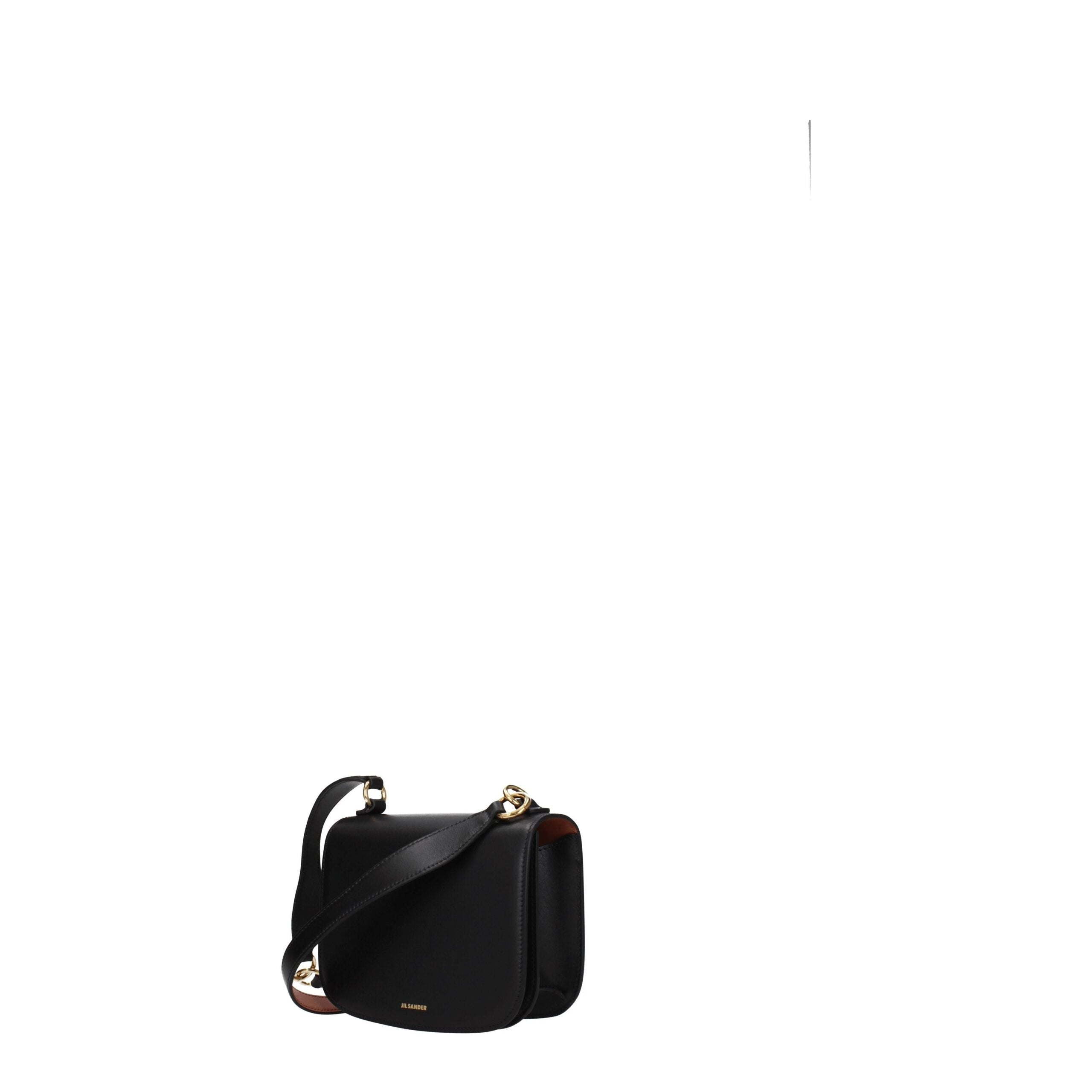 Jil Sander Black Leather Handbag - Luxe Nova
