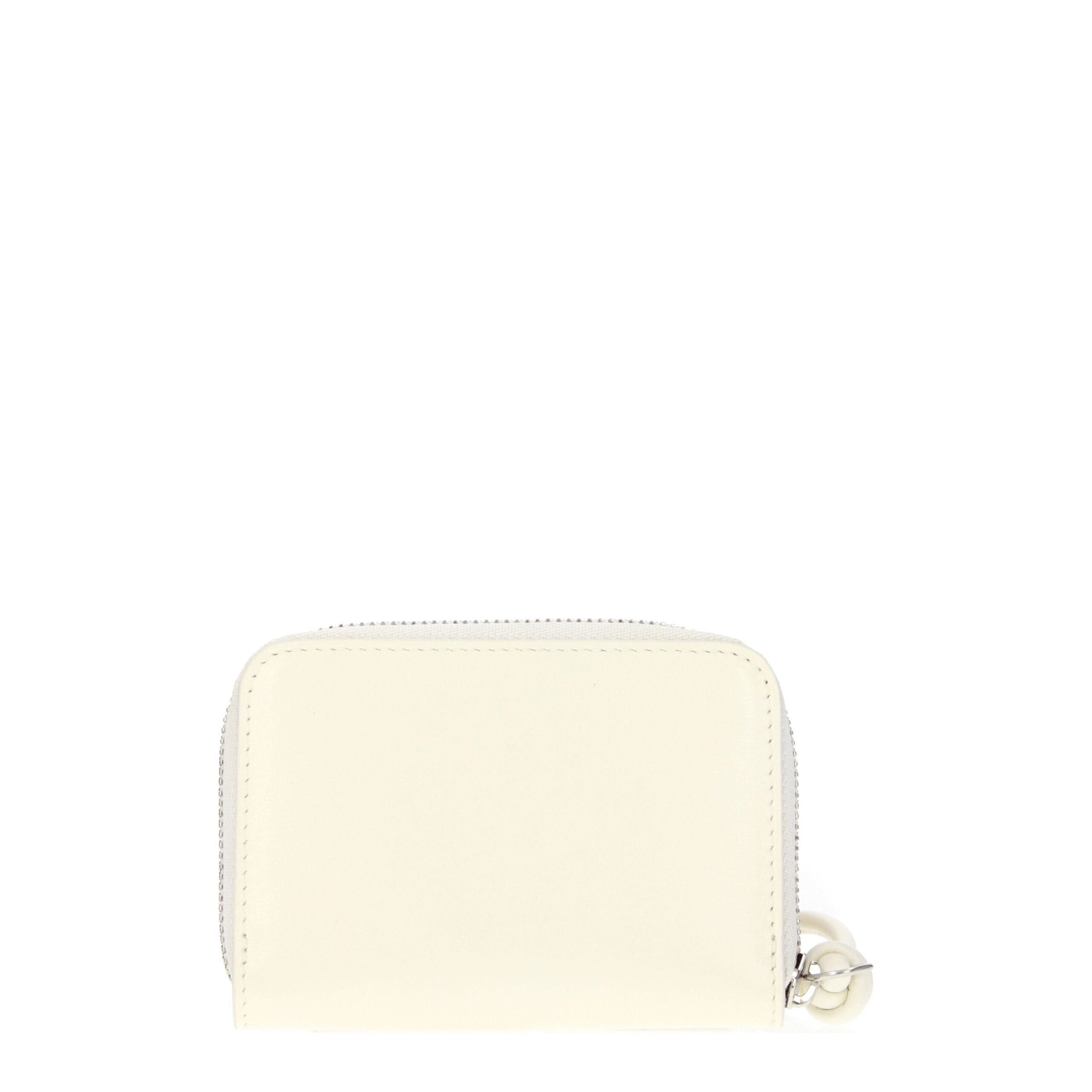 Jil Sander Beige Leather Wallet - Luxe Nova