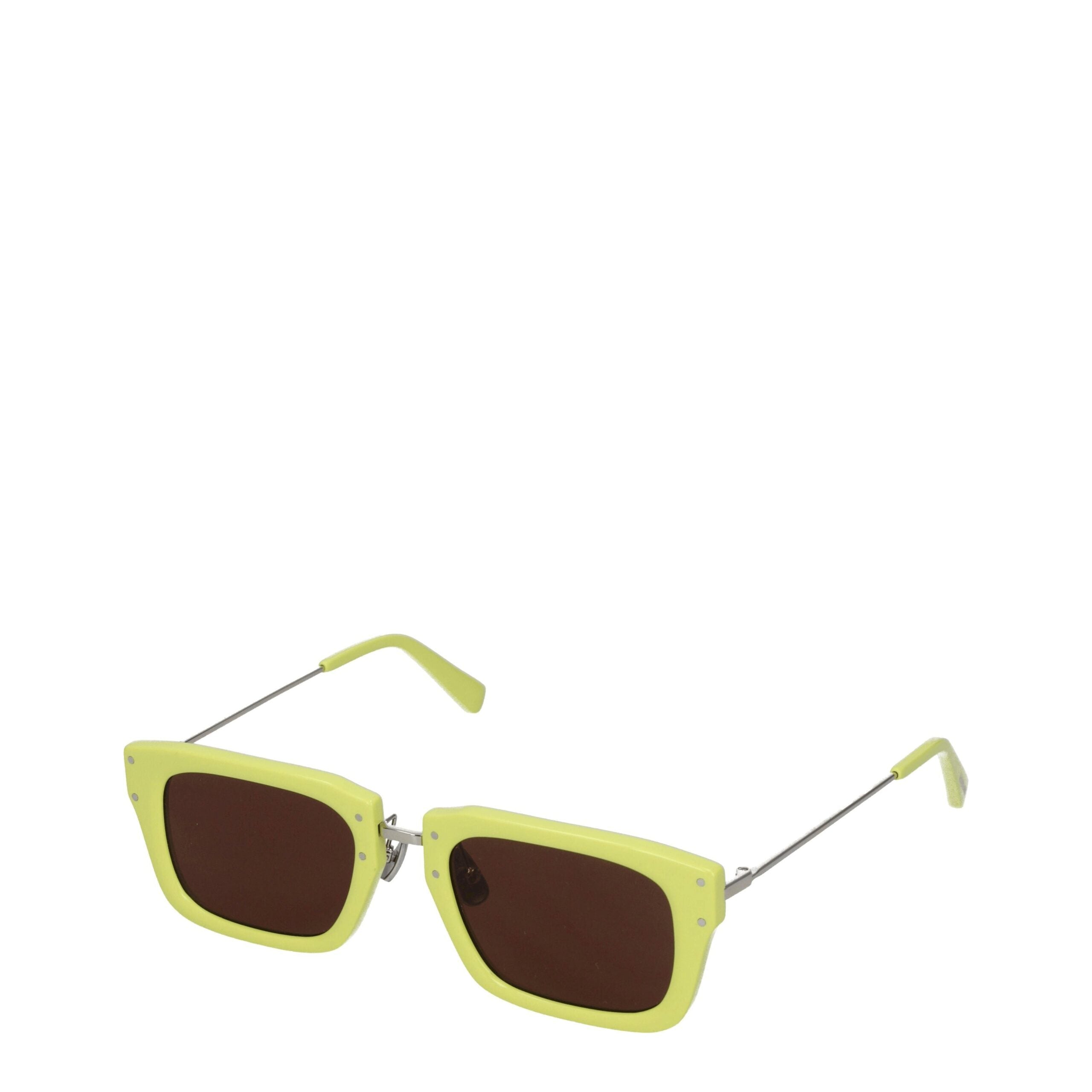 Jacquemus Yellow Acetate Sunglasses - Luxe Nova