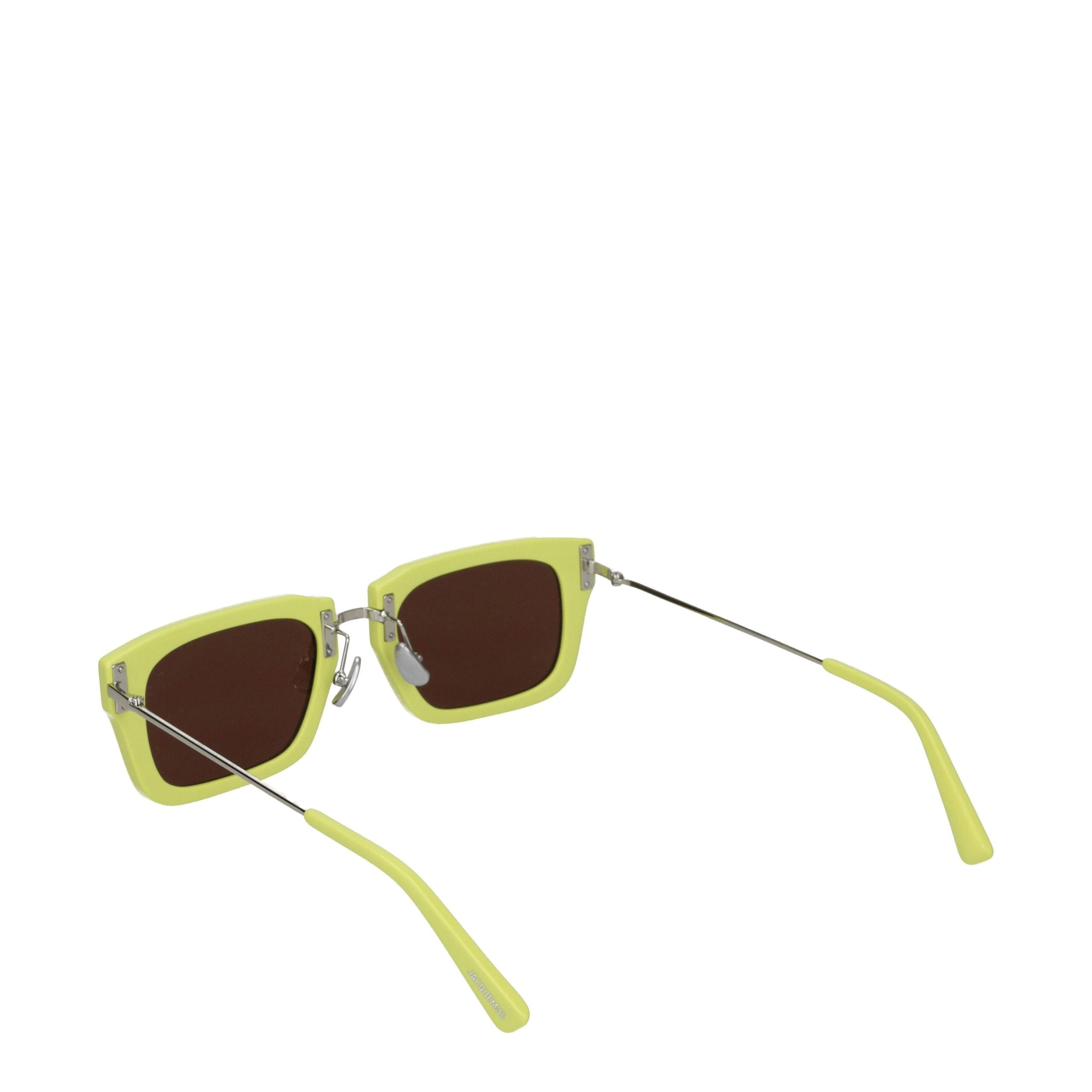 Jacquemus Yellow Acetate Sunglasses - Luxe Nova