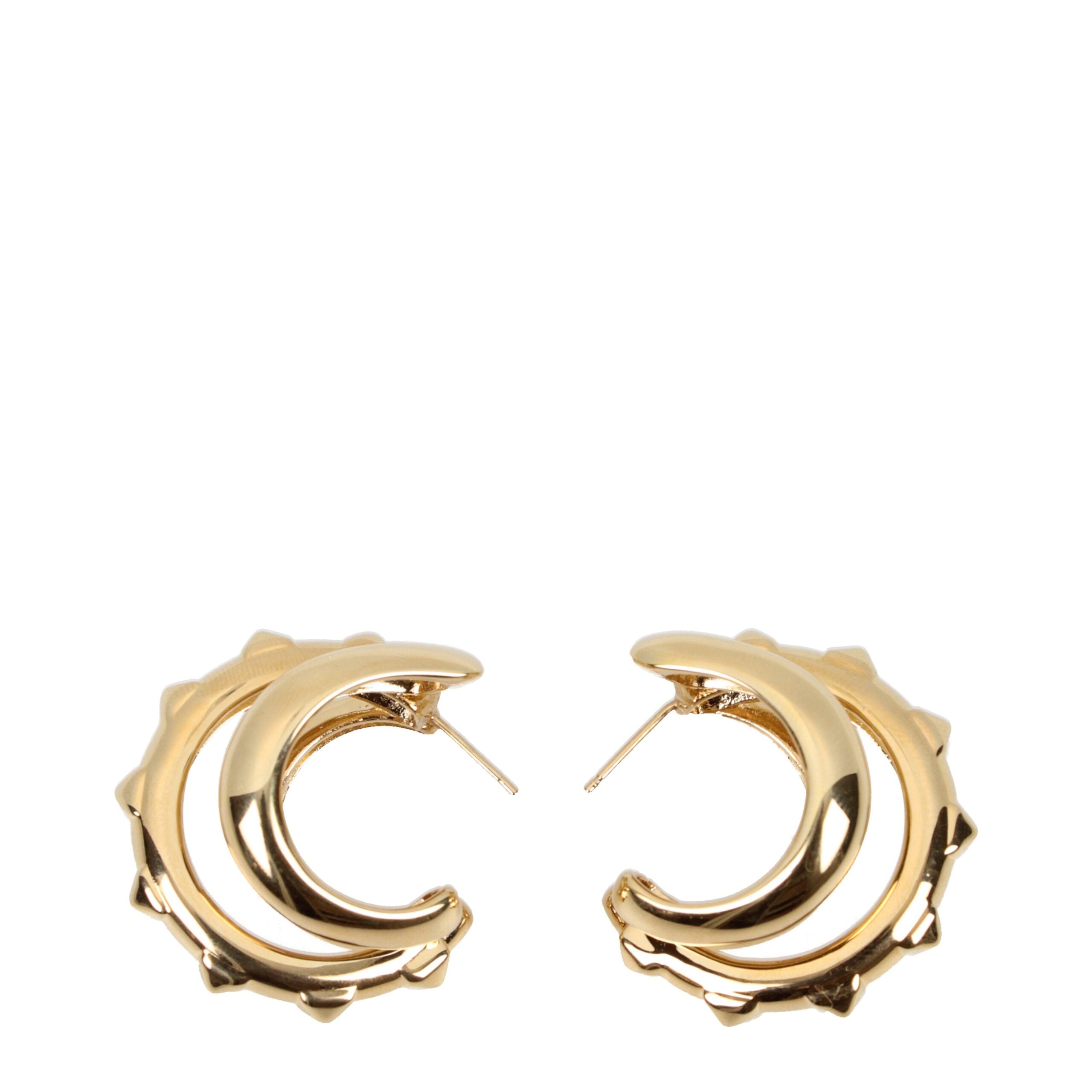Valentino Garavani Gold Metal Earrings - Luxe Nova