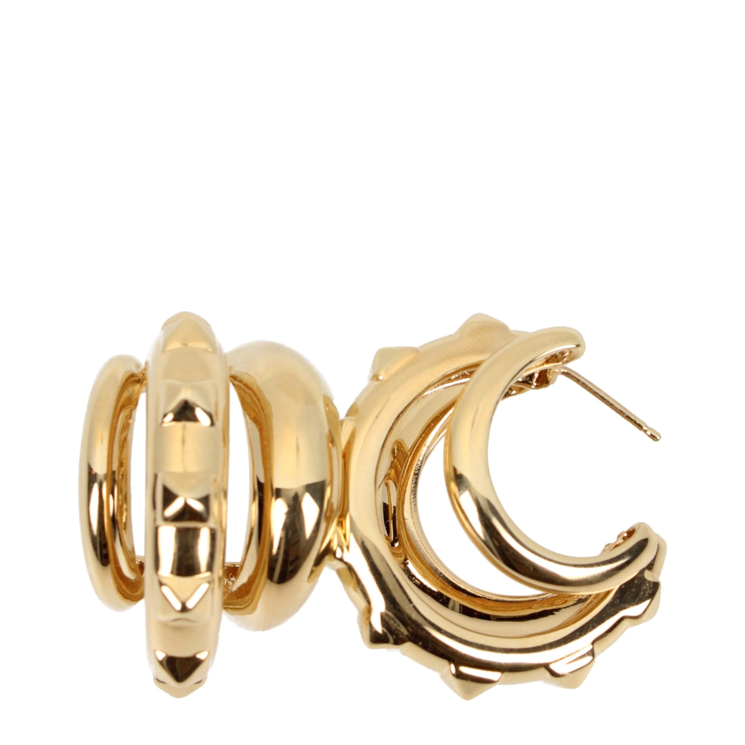Valentino Garavani Gold Metal Earrings - Luxe Nova