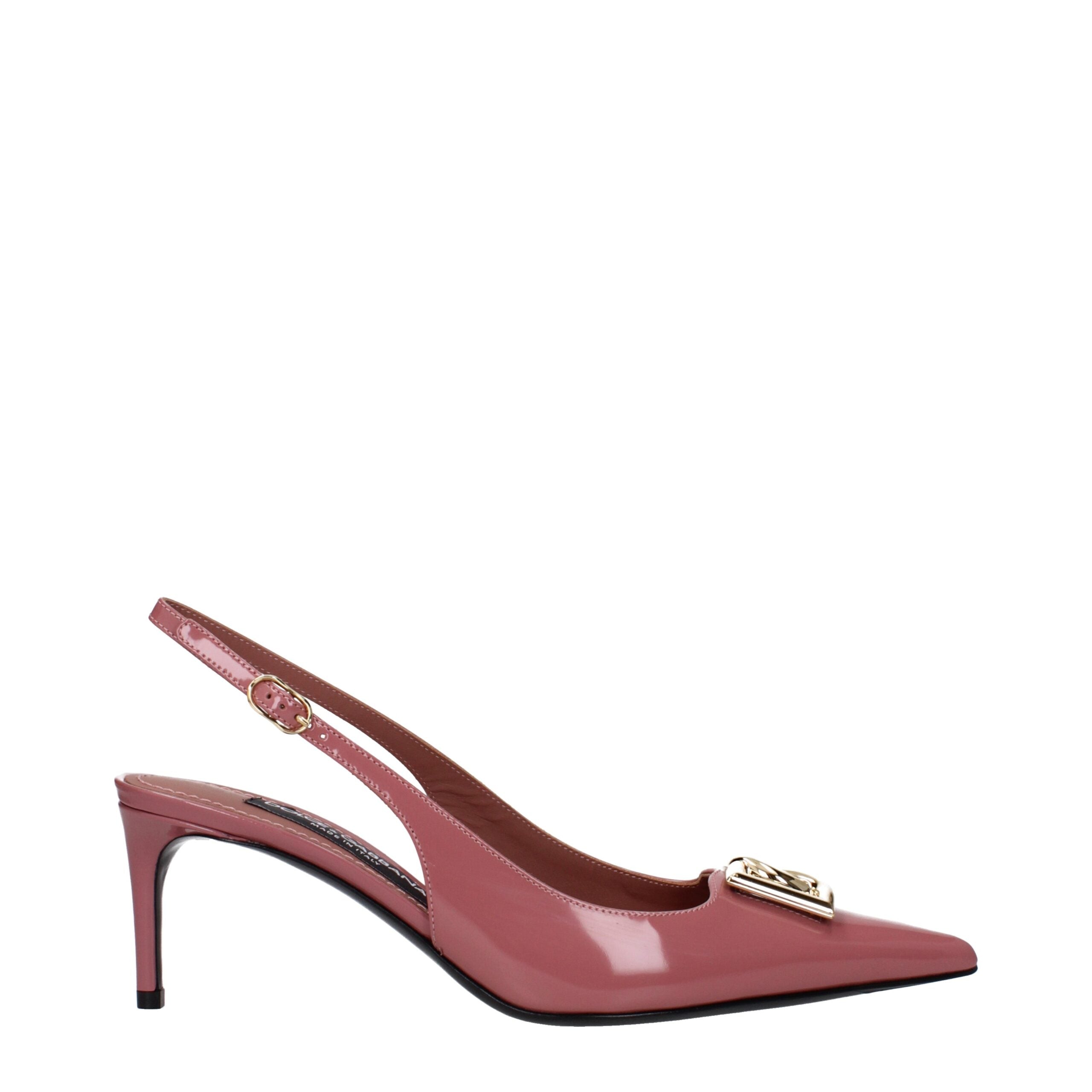 Dolce & Gabbana Pink Leather Pumps - Luxe Nova