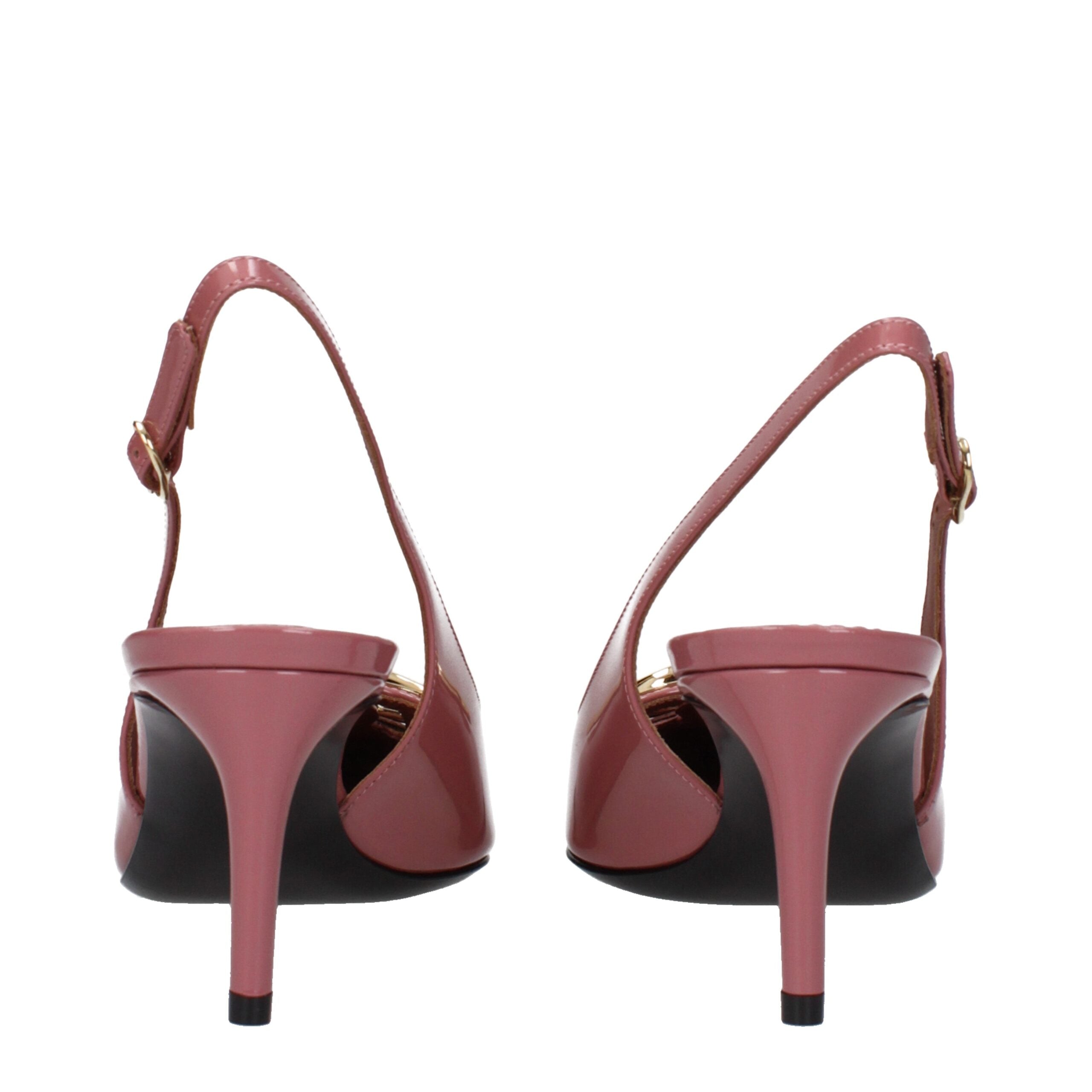 Dolce & Gabbana Pink Leather Pumps - Luxe Nova