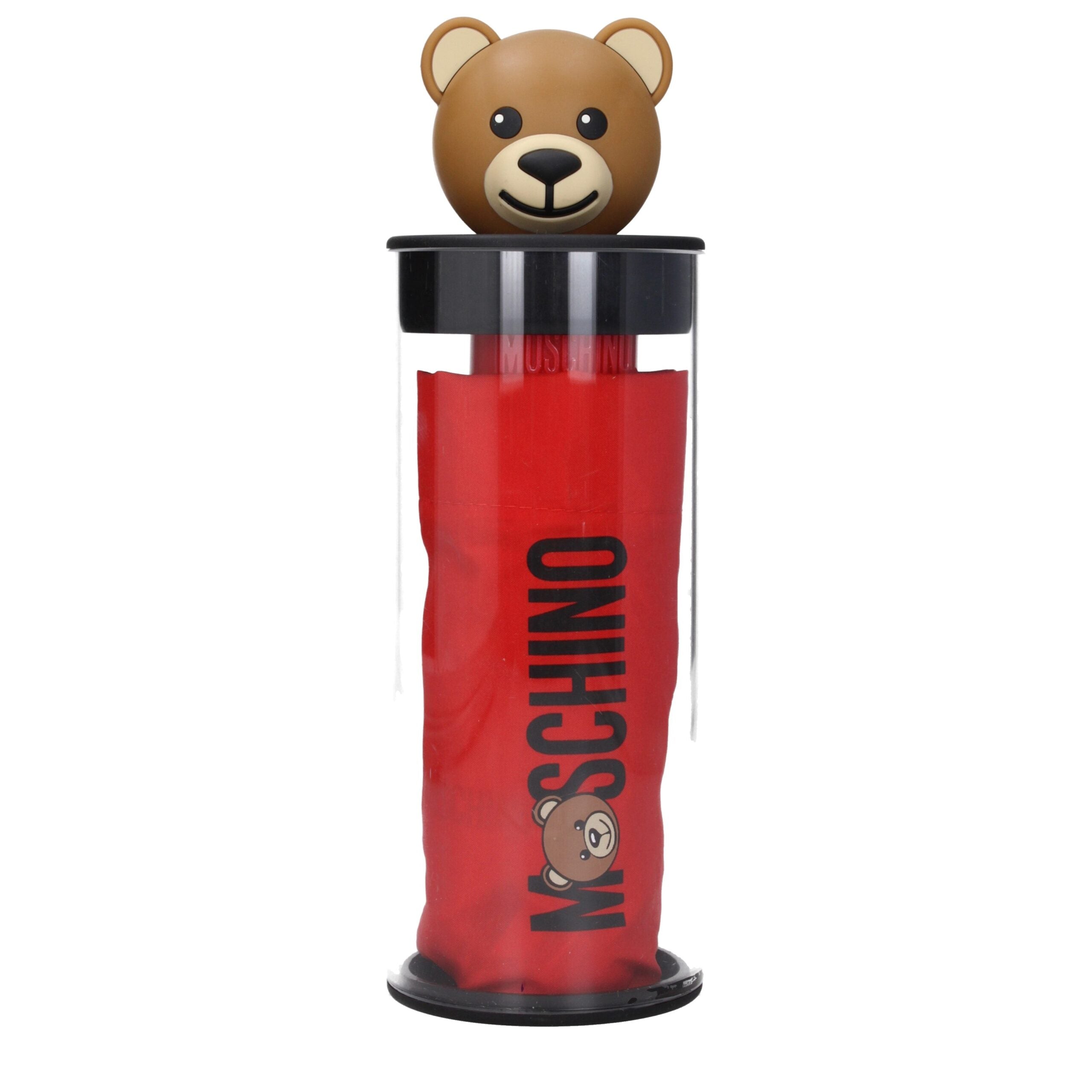 Moschino Red Polyester Umbrella - Luxe Nova