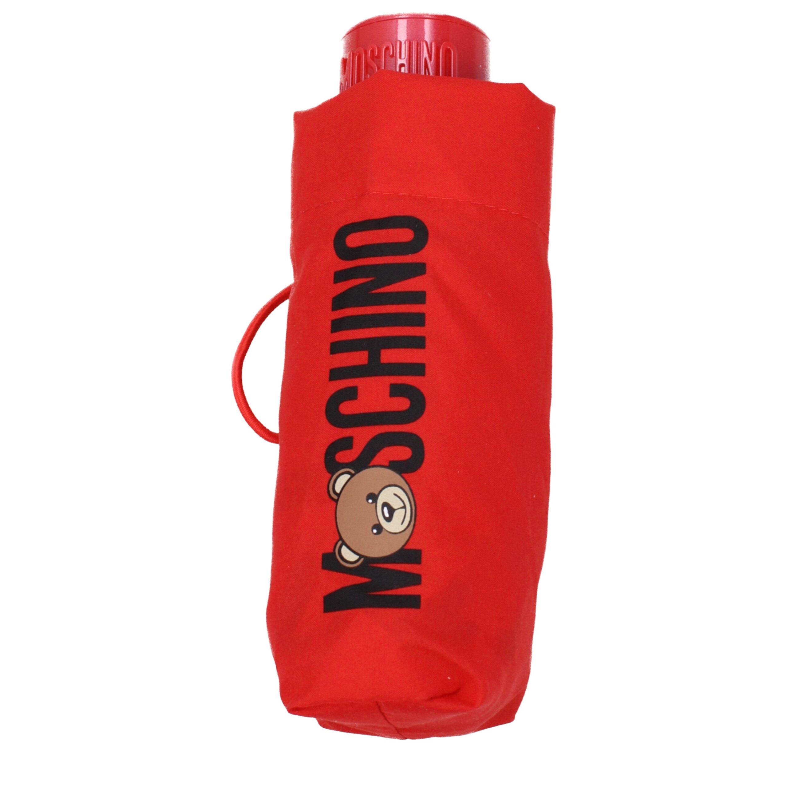 Moschino Red Polyester Umbrella - Luxe Nova