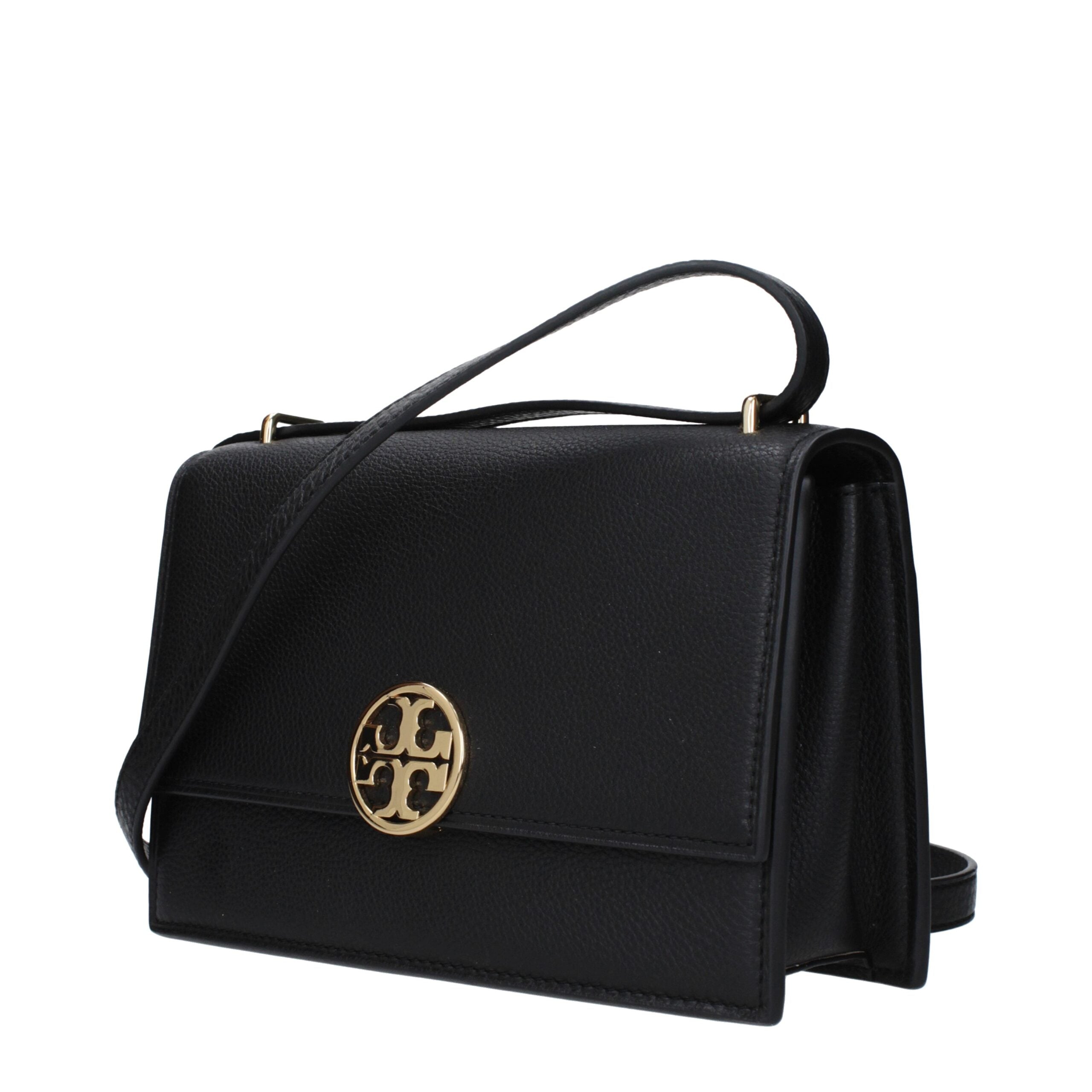 Tory Burch Black Leather Crossbody Bag - Luxe Nova