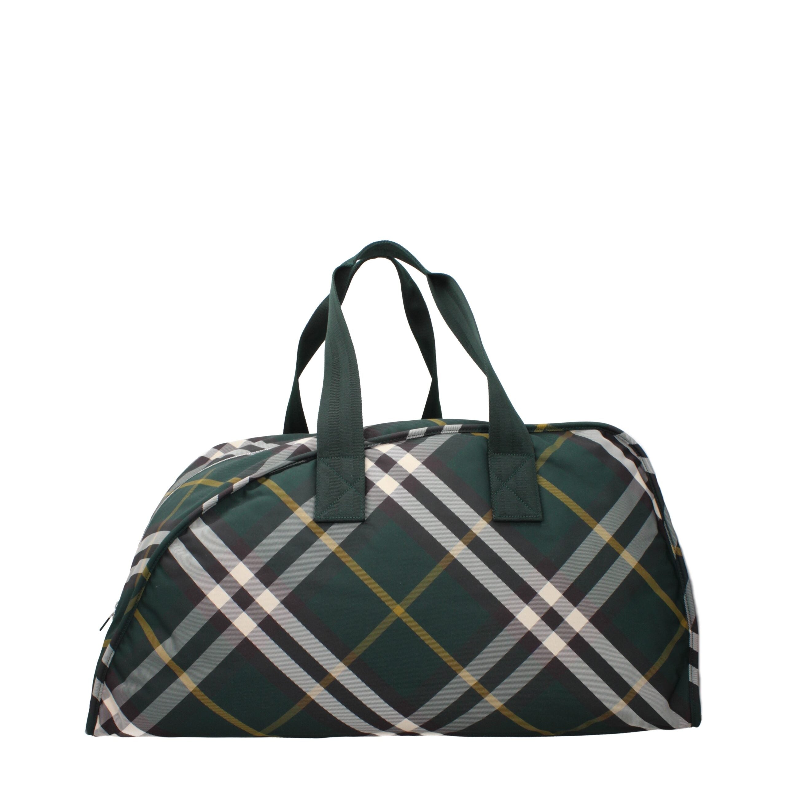 Burberry Green Fabric Luggage And Travel - Luxe Nova