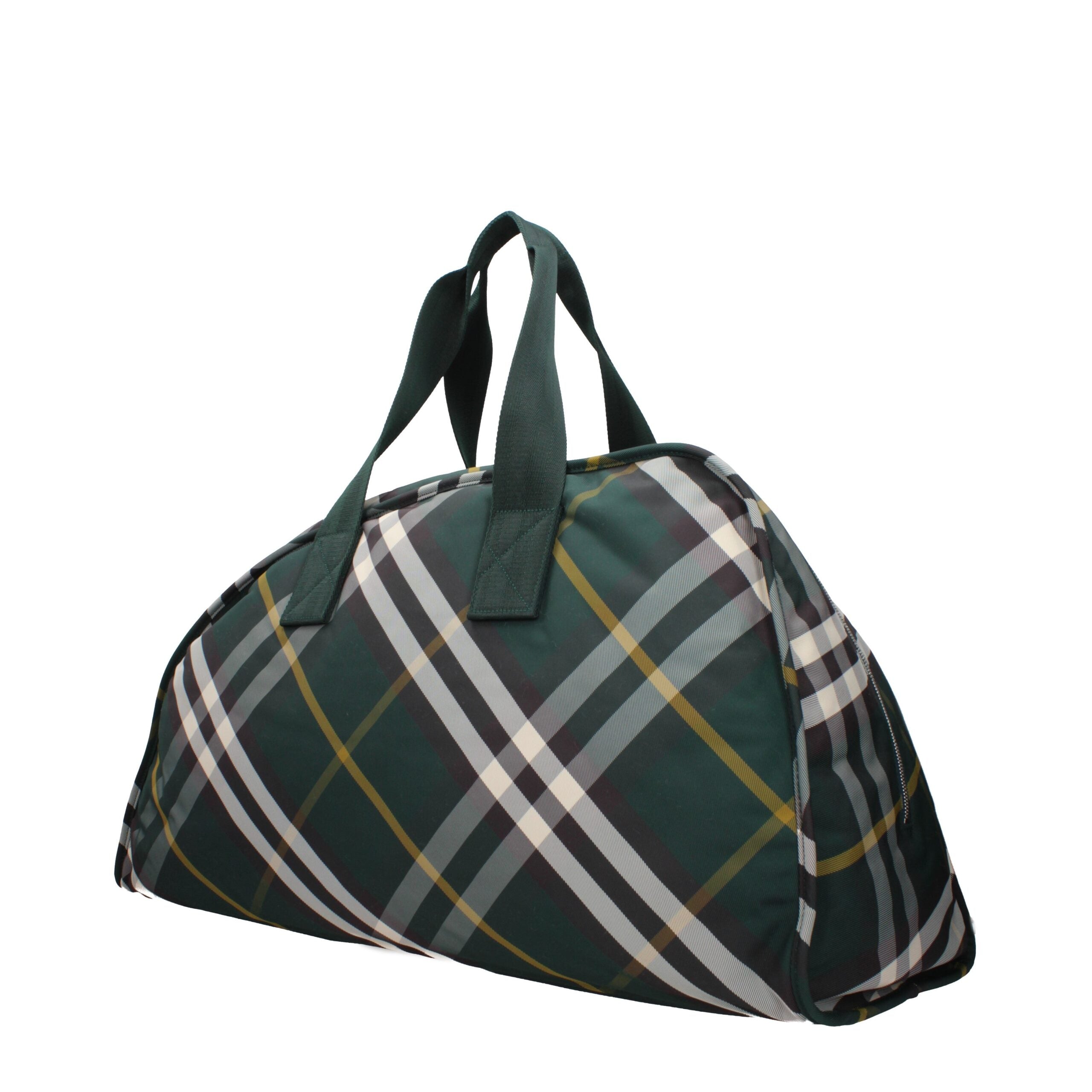 Burberry Green Fabric Luggage And Travel - Luxe Nova