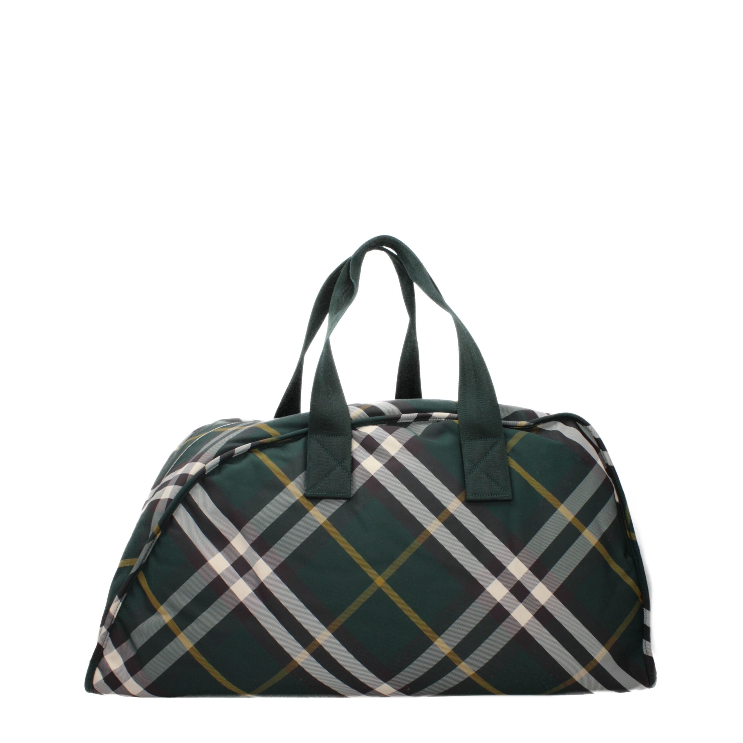 Burberry Green Fabric Luggage And Travel - Luxe Nova