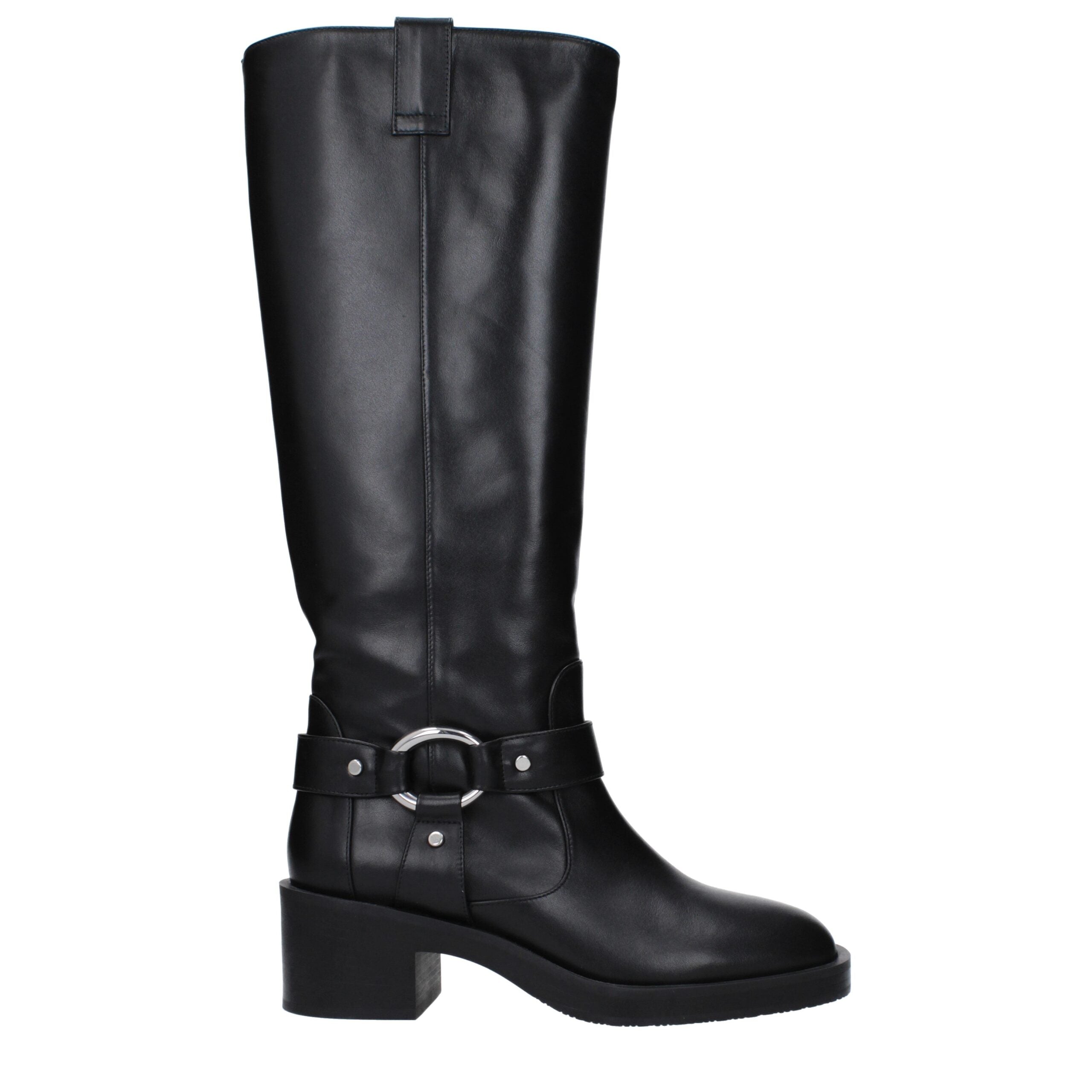 Stuart Weitzman Black Leather Boots - Luxe Nova