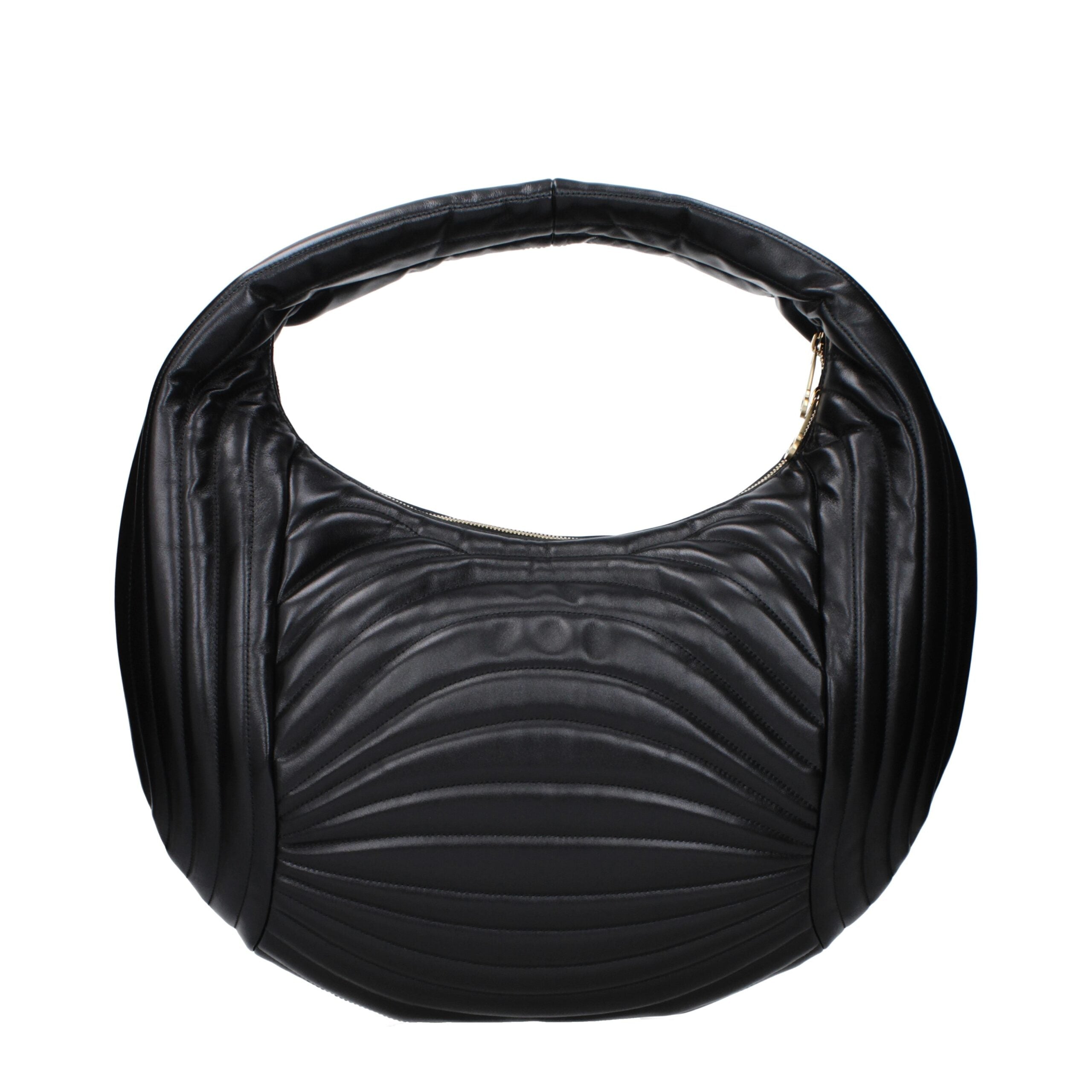 Salvatore Ferragamo Black Leather Handbag - Luxe Nova