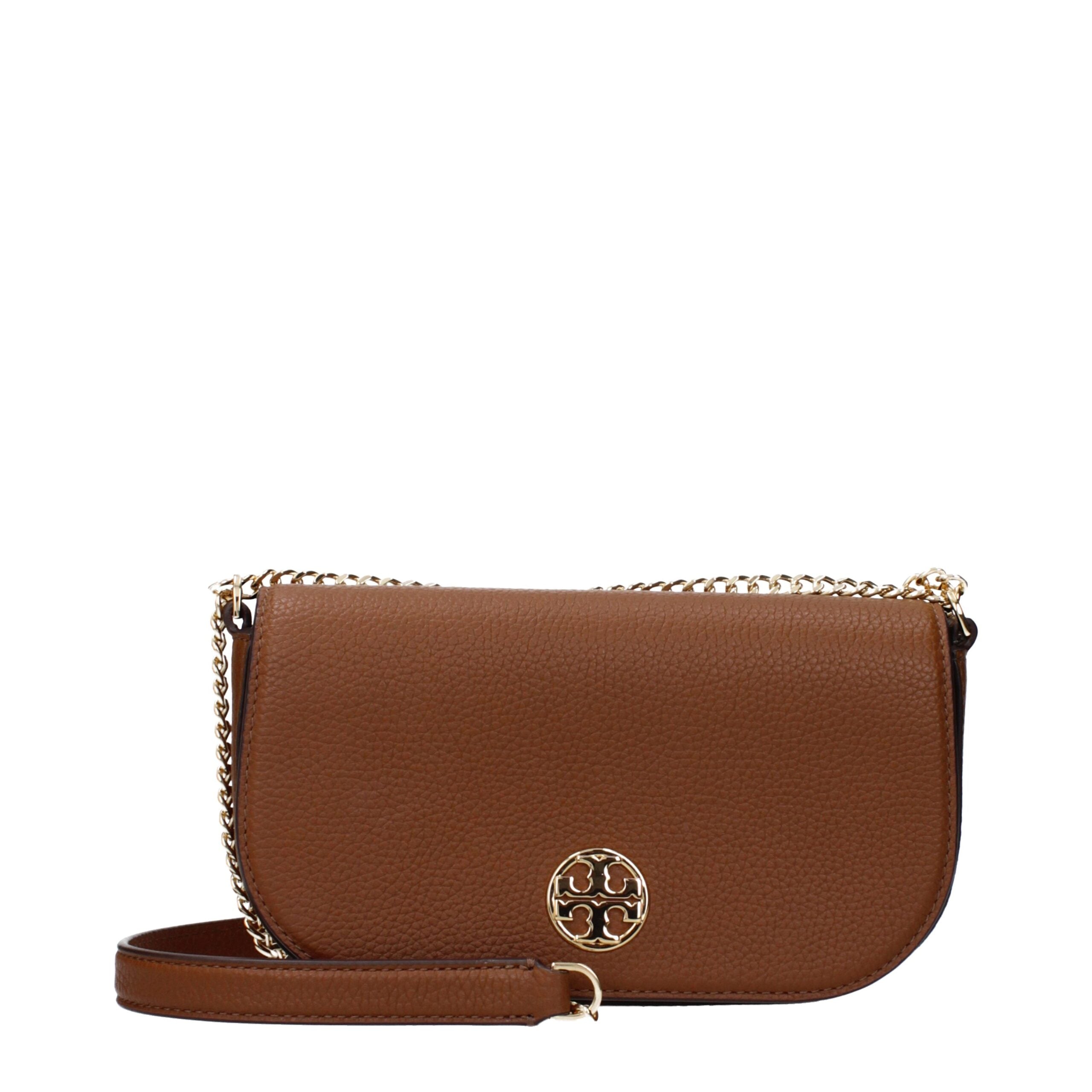 Tory Burch Brown Leather Crossbody Bag - Luxe Nova