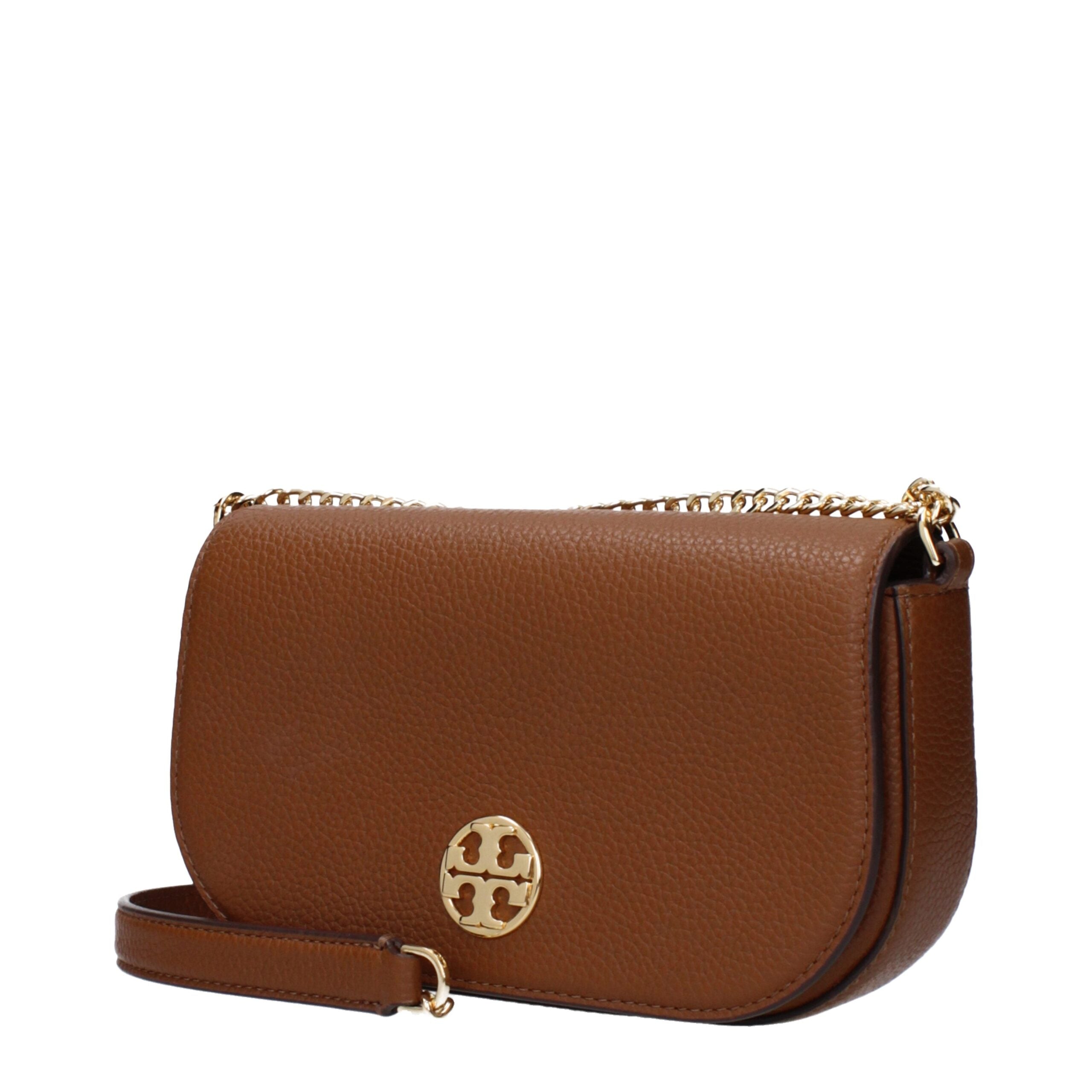 Tory Burch Brown Leather Crossbody Bag - Luxe Nova