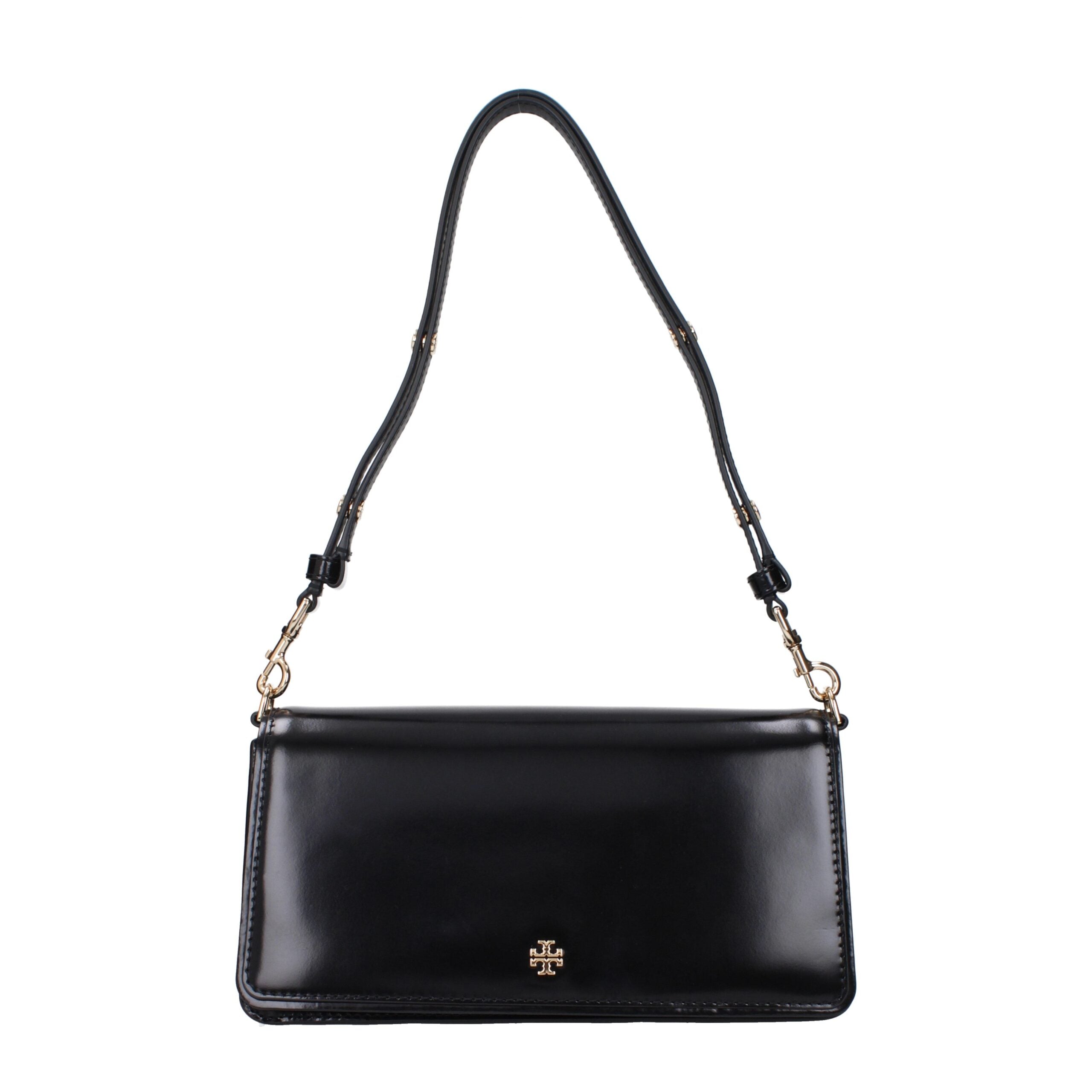 Tory Burch Black Leather Shoulder Bag - Luxe Nova