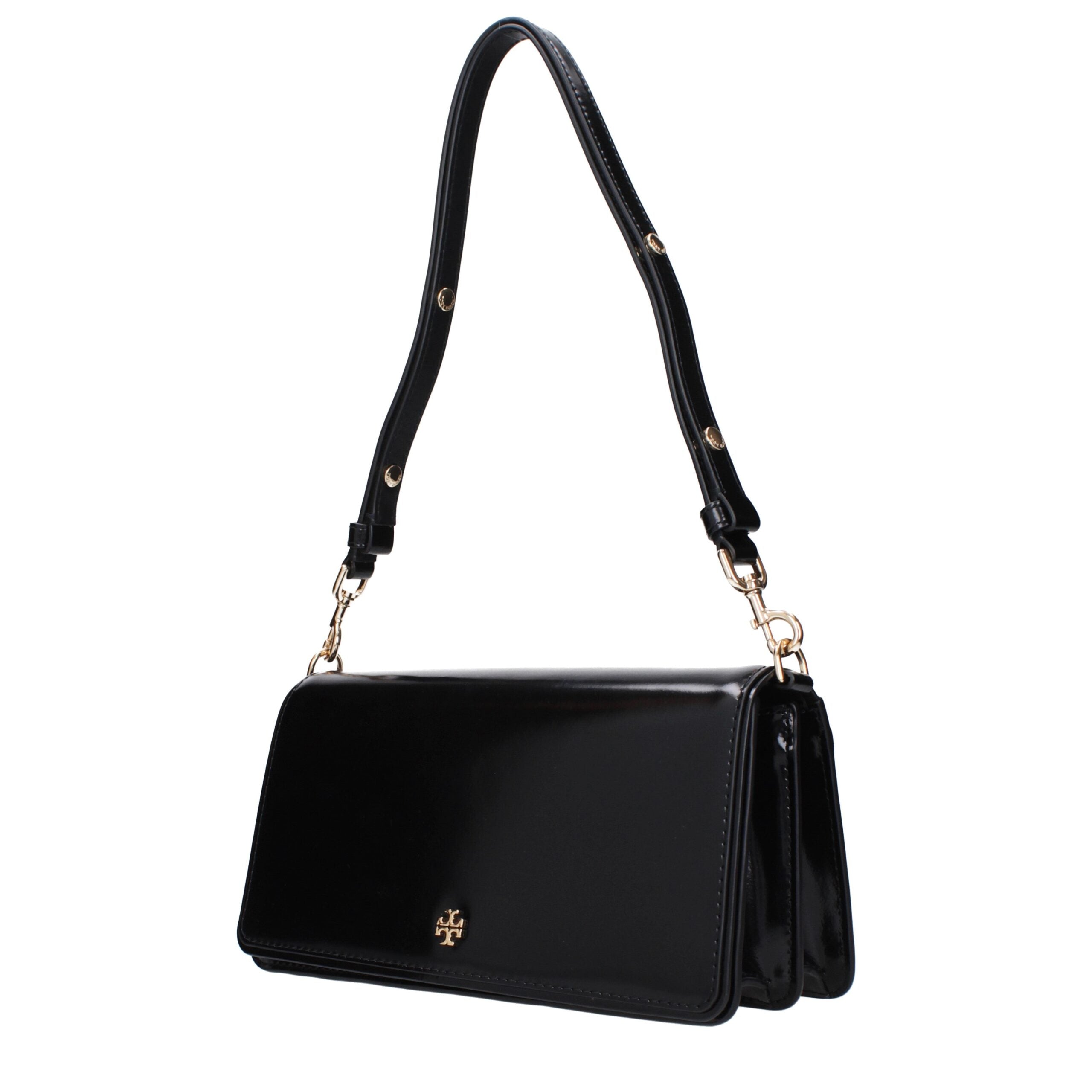 Tory Burch Black Leather Shoulder Bag - Luxe Nova