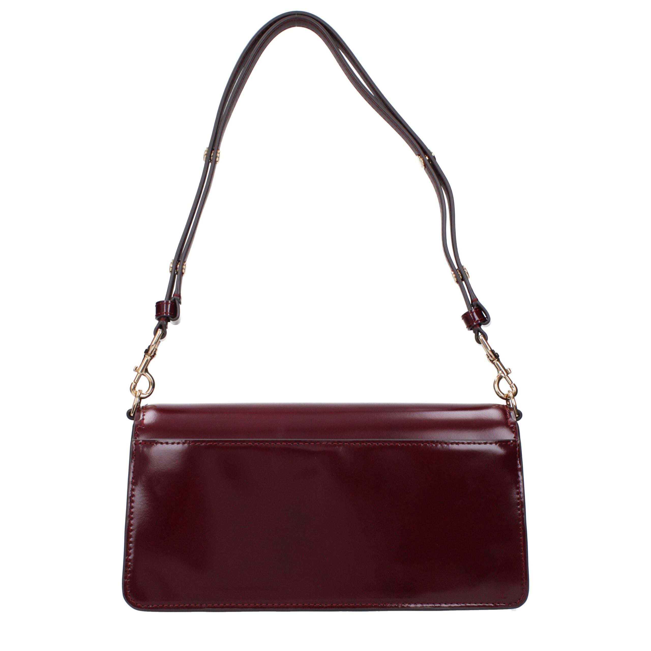 Tory Burch Red Leather Shoulder Bag - Luxe Nova