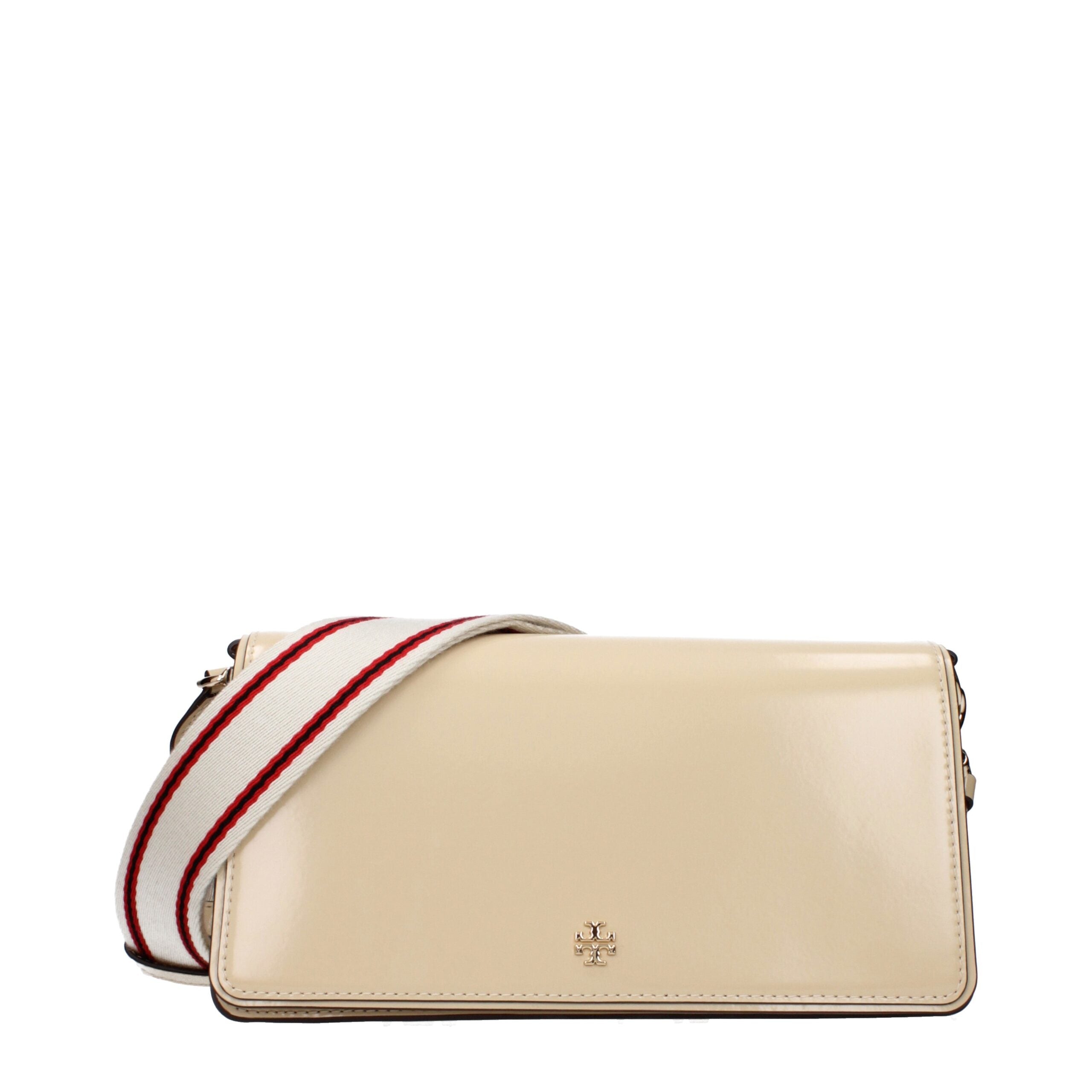 Tory Burch Beige Leather Crossbody Bag - Luxe Nova