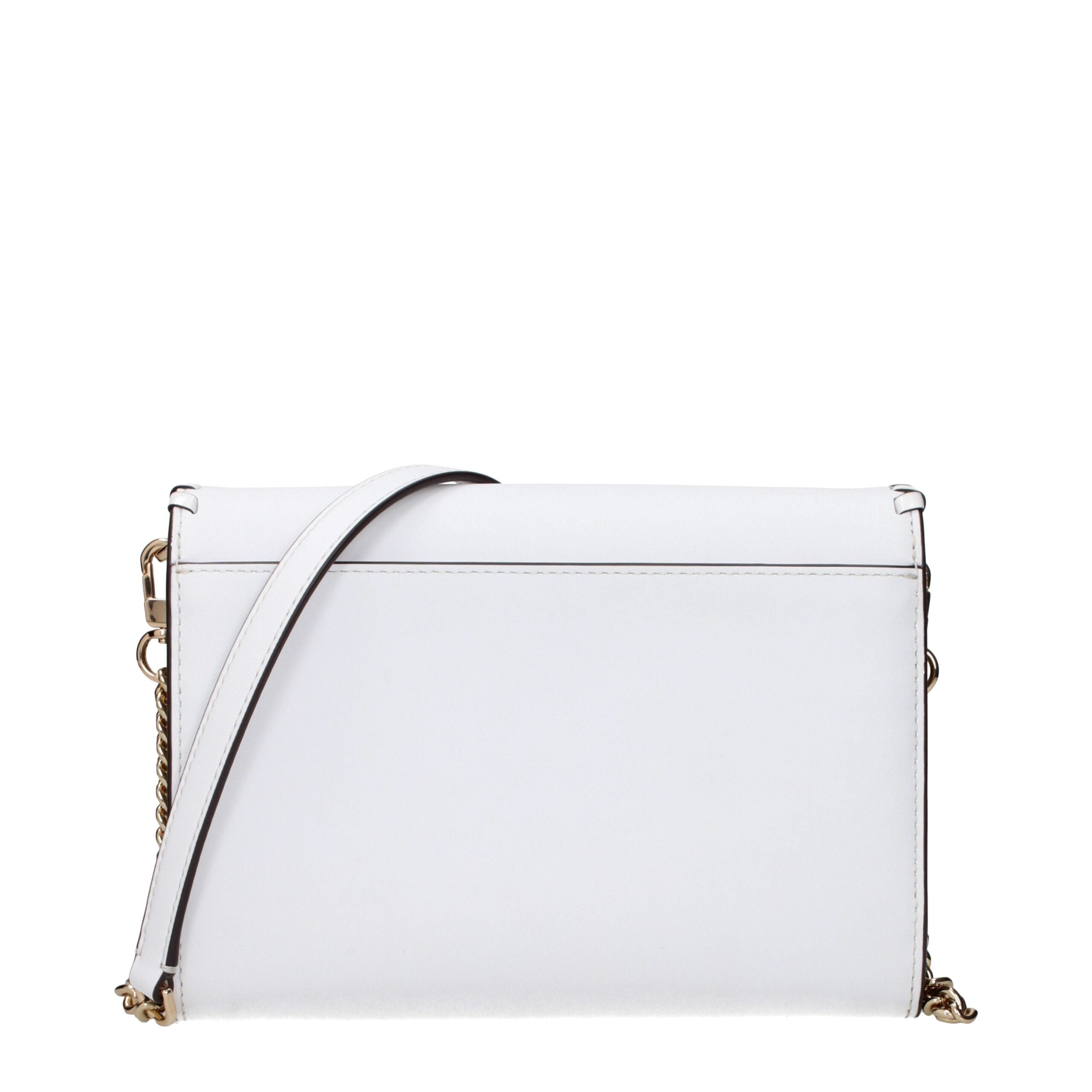 Tory Burch White Leather Clutch Bag - Luxe Nova