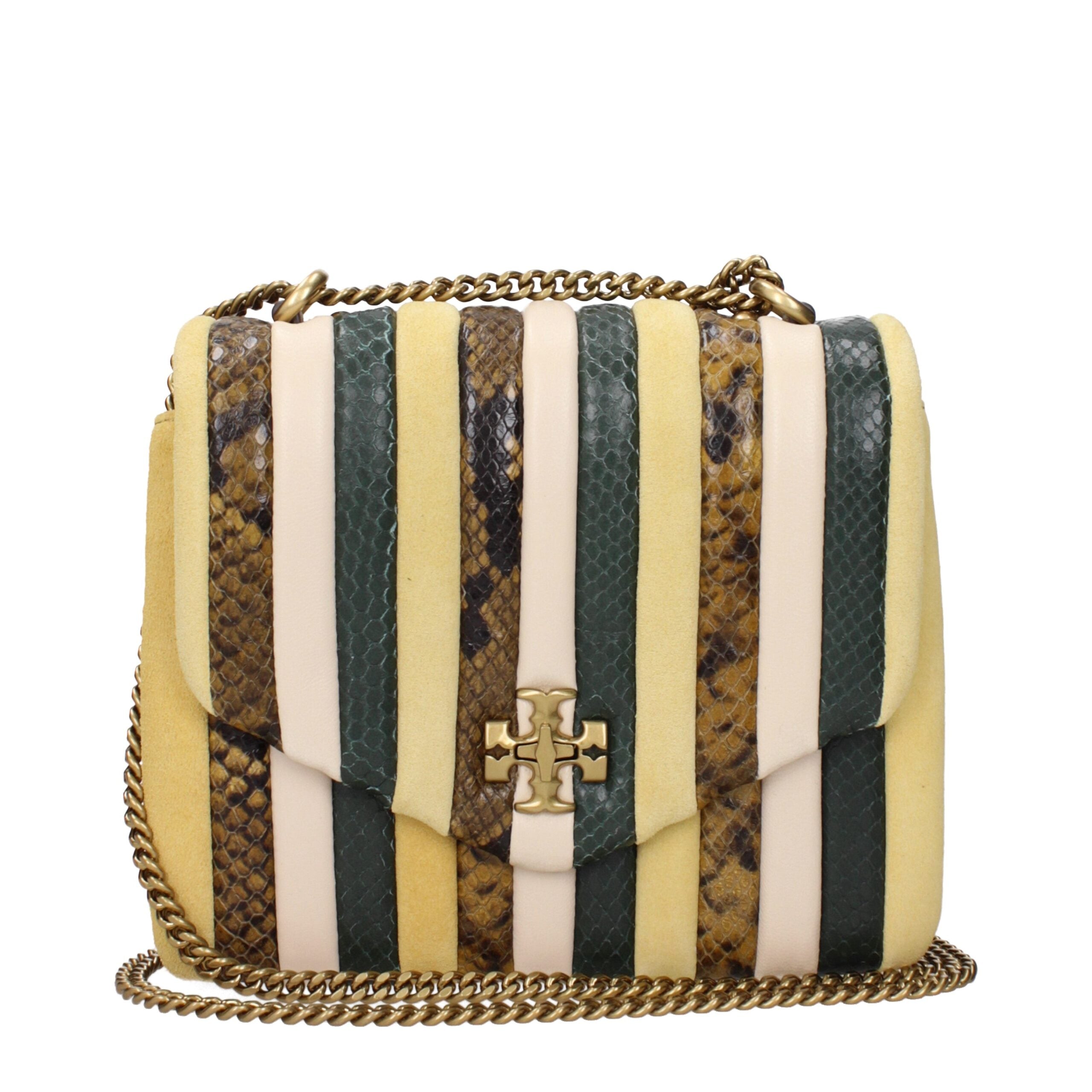 Tory Burch Yellow Leather Shoulder Bag - Luxe Nova