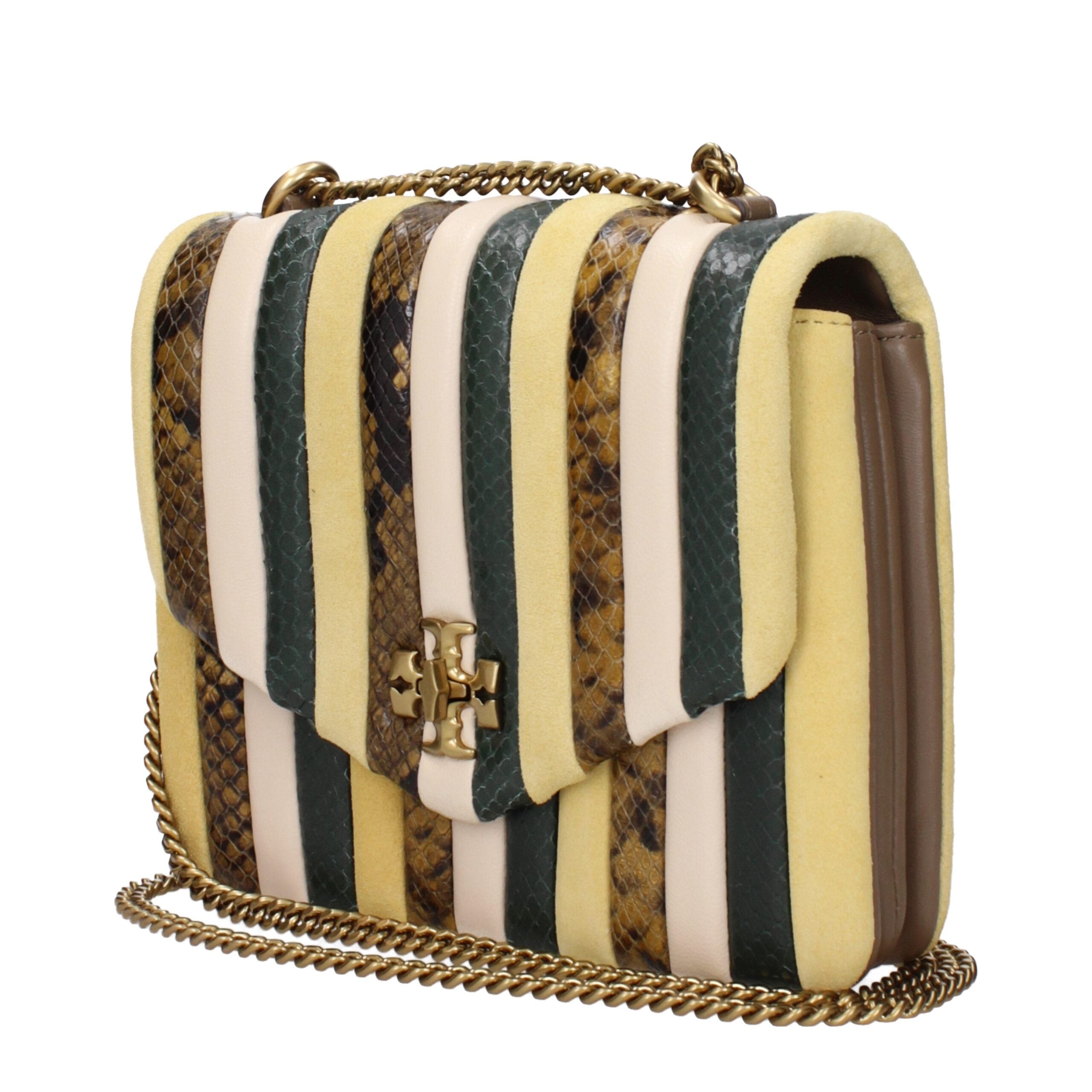 Tory Burch Yellow Leather Shoulder Bag - Luxe Nova