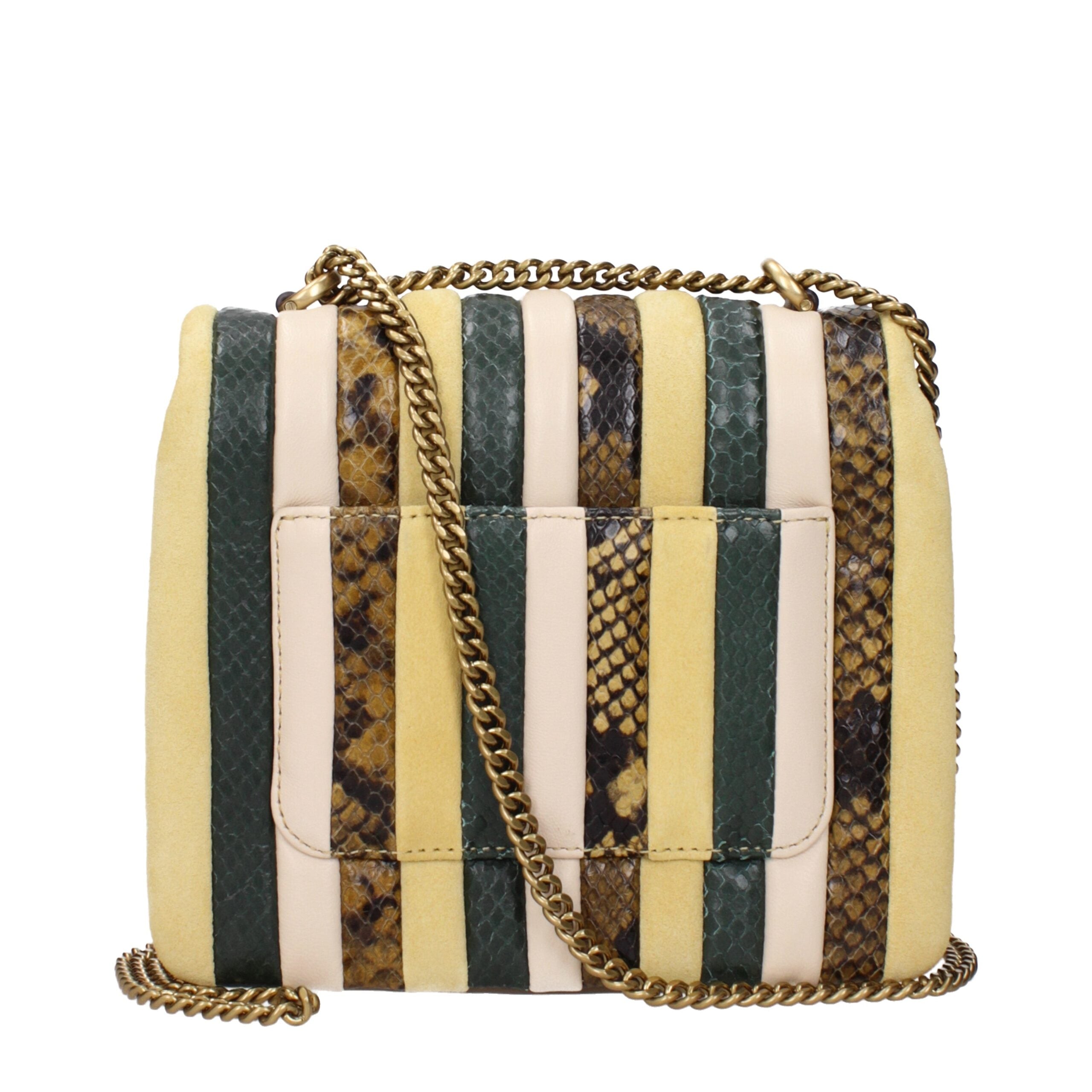 Tory Burch Yellow Leather Shoulder Bag - Luxe Nova